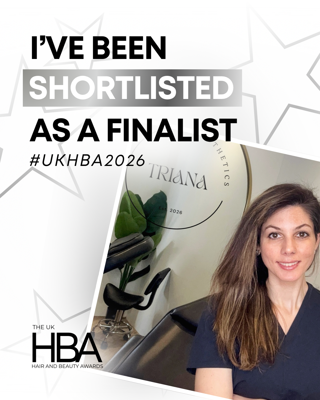 Honoured to be a Finalist at the UK Hair and Beauty Awards 2026!