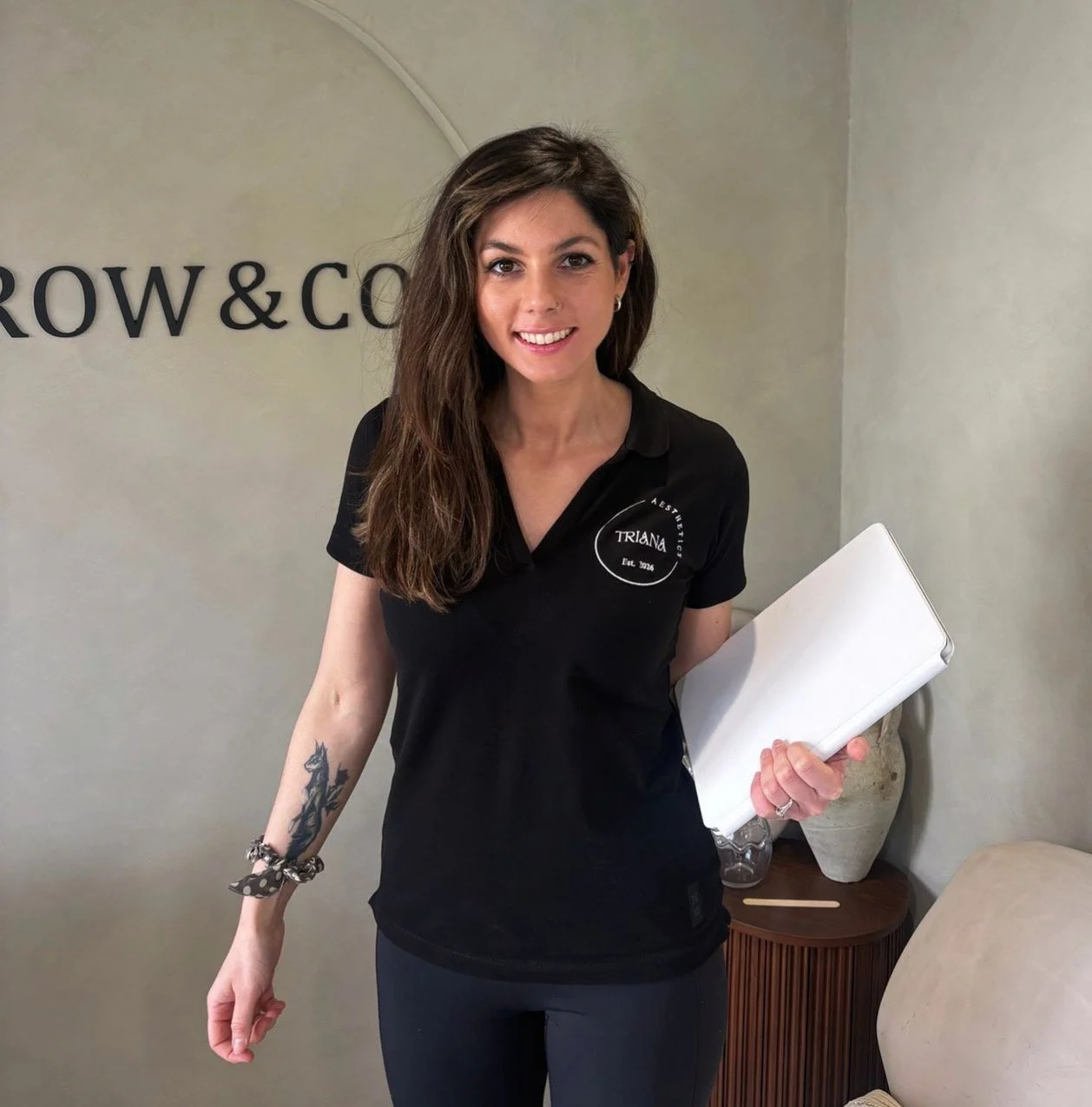 Triana, an MSc Advanced Clinical Practitioner and founder of Triana Aesthetics Nuneaton, specializing in bridal skin architecture.