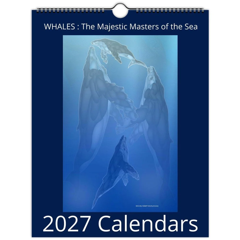 Whales: The Majestic Masters of the Sea 2027 Calendar