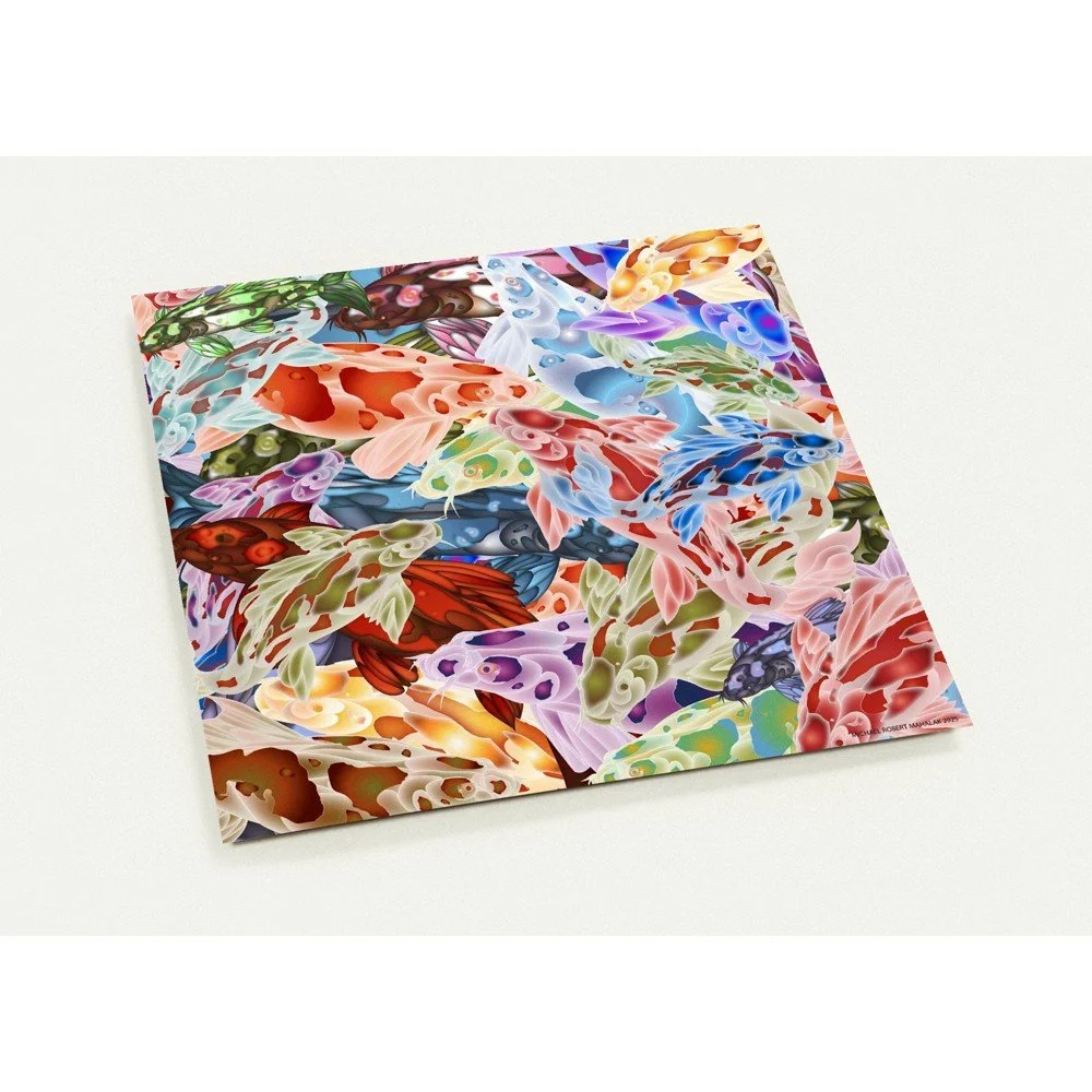 Vibrant Koi Fish Postcards - Pack of 10