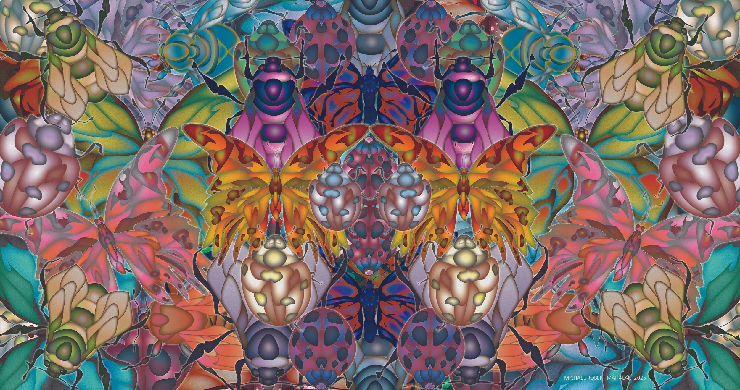"The Littlest Things"
Digital, 19" x 36 " , 2025
