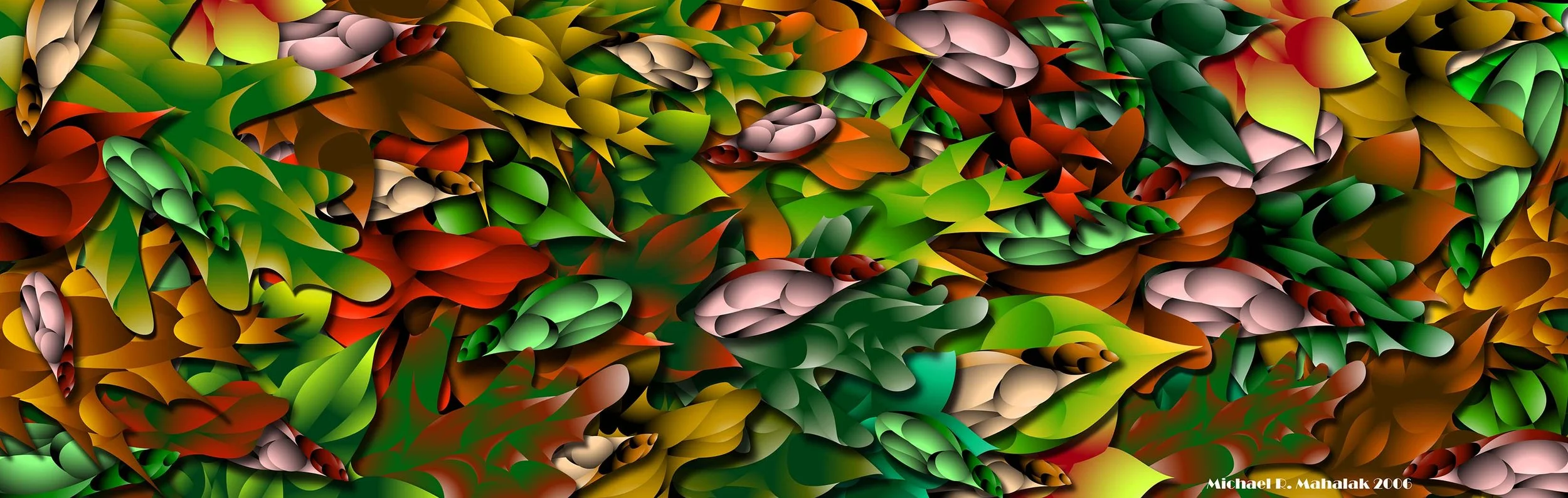 "Seasonal of all Time", Digital, 3 1/2" x 11", 2006