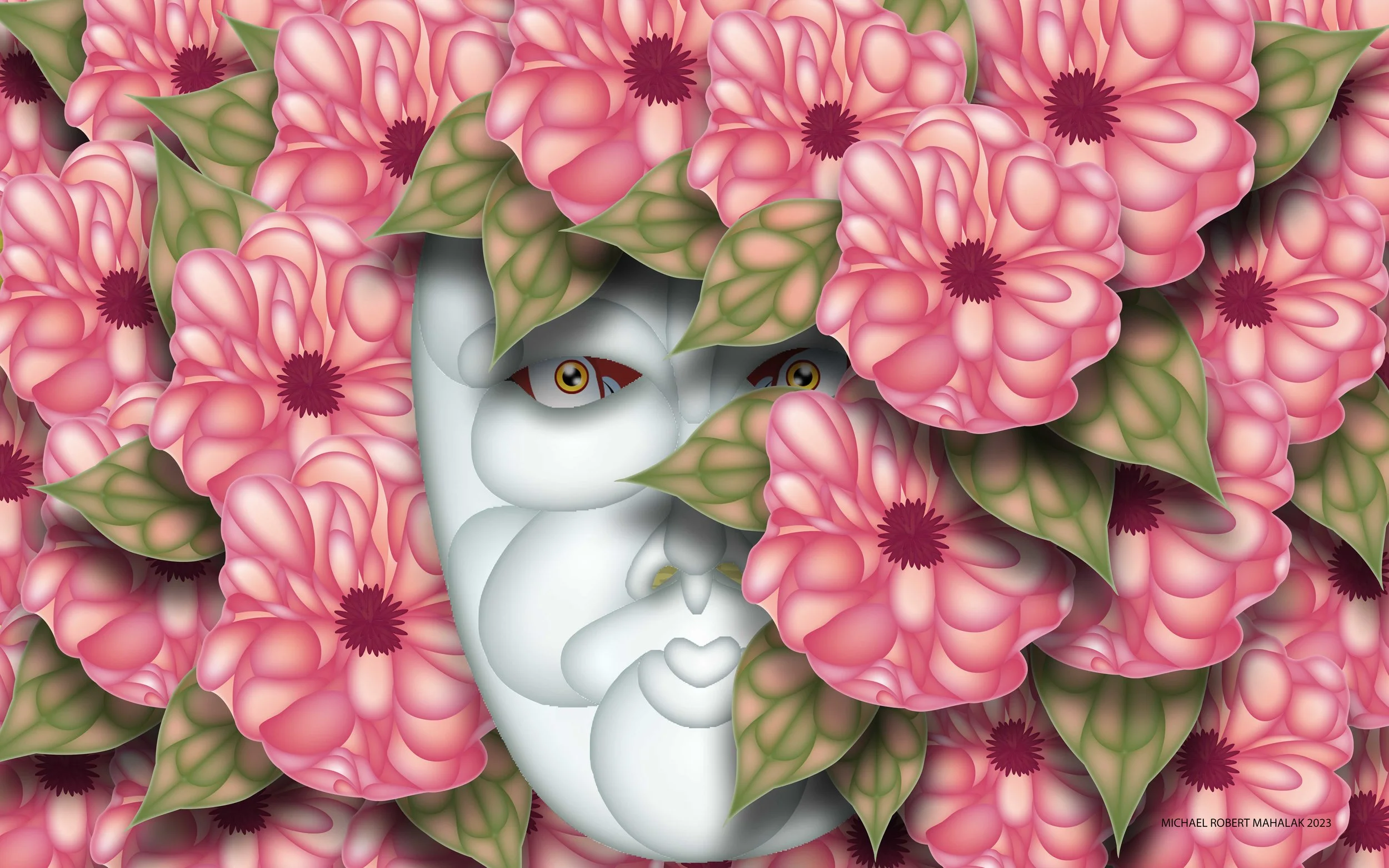 "What do You See Within ?"
Digital, 10" x 16",2023