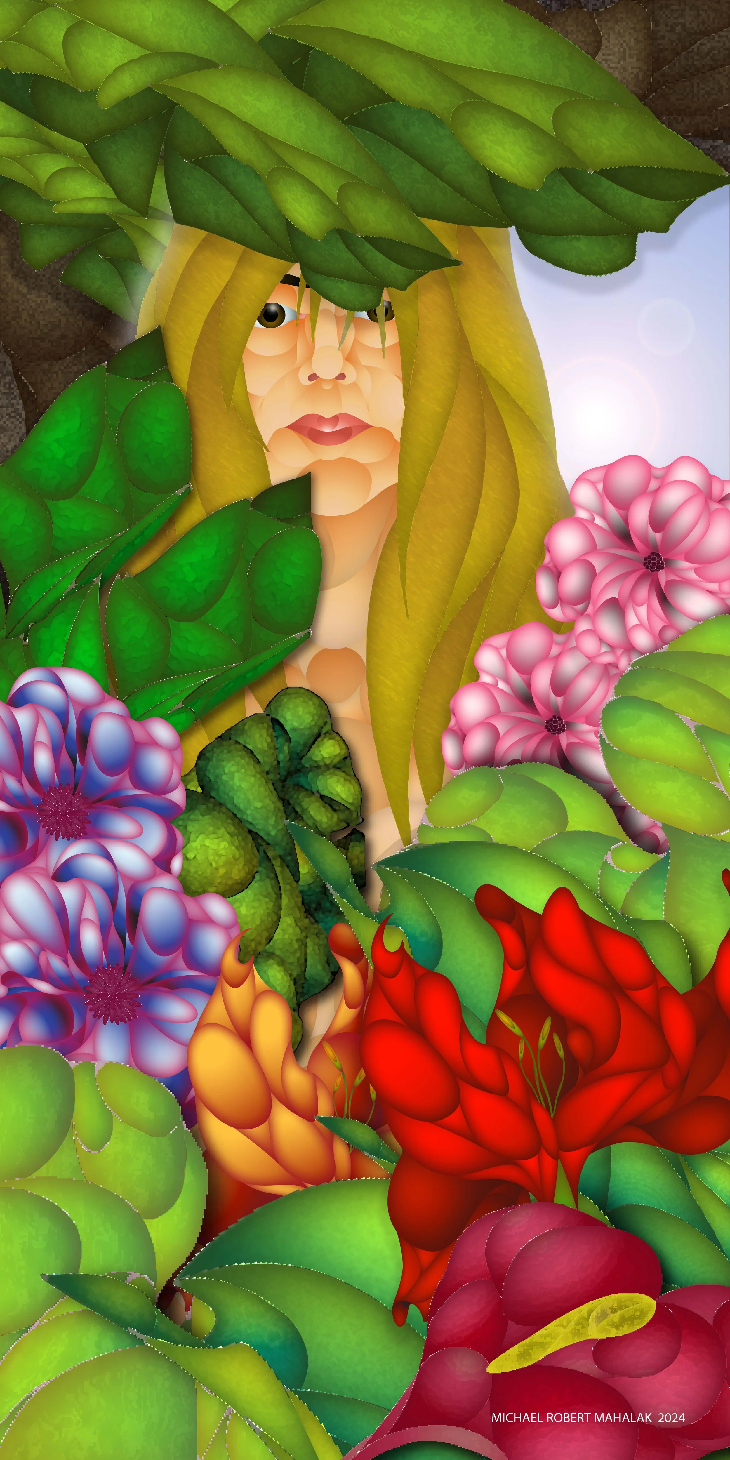 "Eve", Digital, 9" x 18", 2024