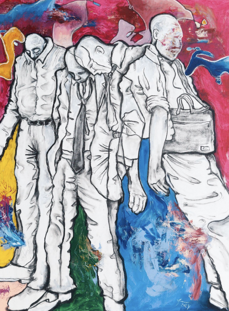 The Illusion of Separateness, 2024 by Nishant Malhotra aka Egodead