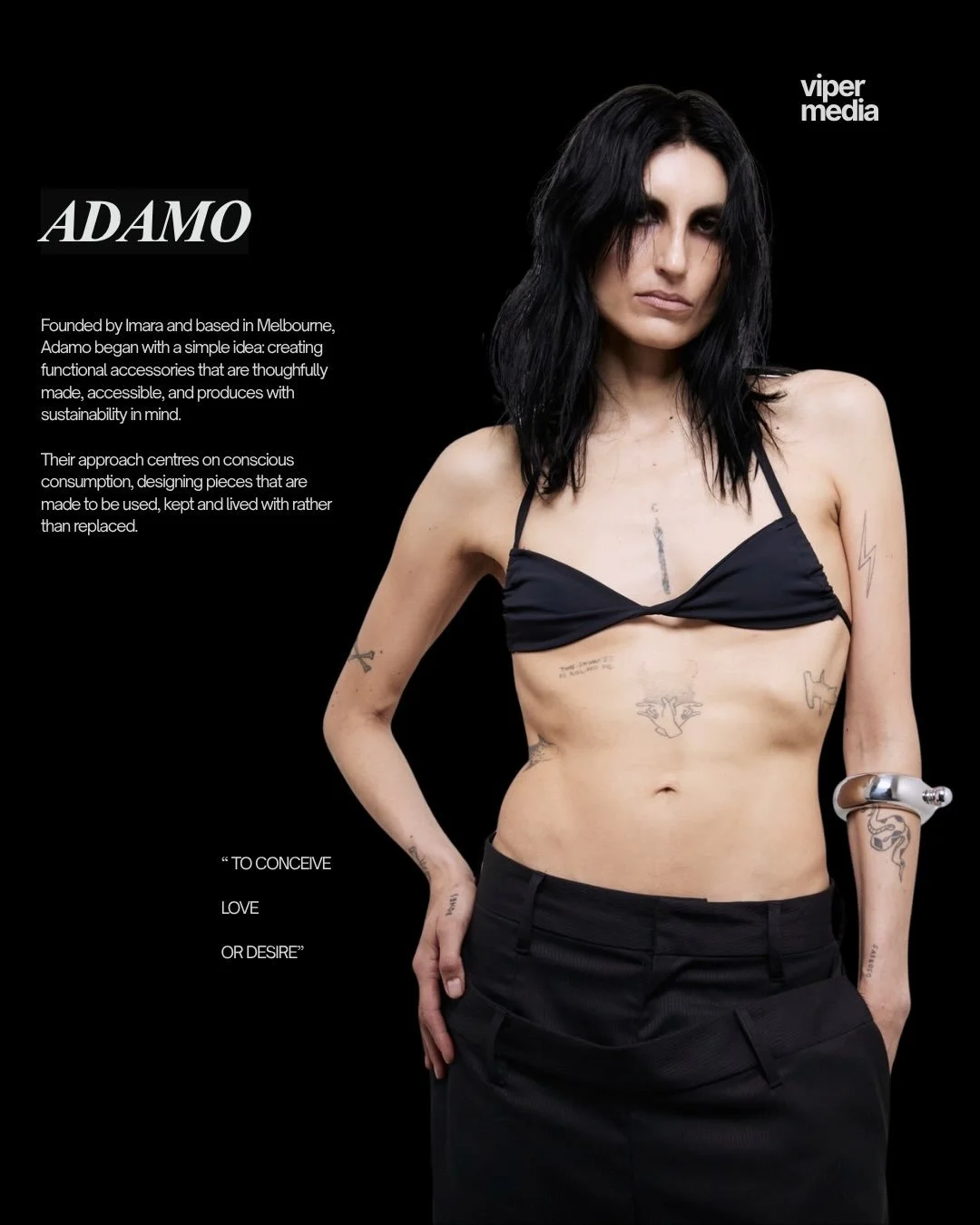 Independent brands built with intention are exactly what we&rsquo;re drawn to.

Founded by Imara and based in Melbourne, Adamo began with a simple idea: creating functional accessories that are thoughtfully made, accessible, and produced with sustain