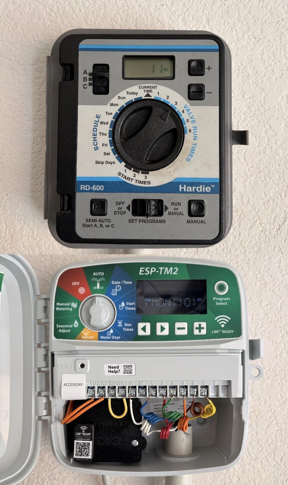 Sprinkler Timer Upgrade