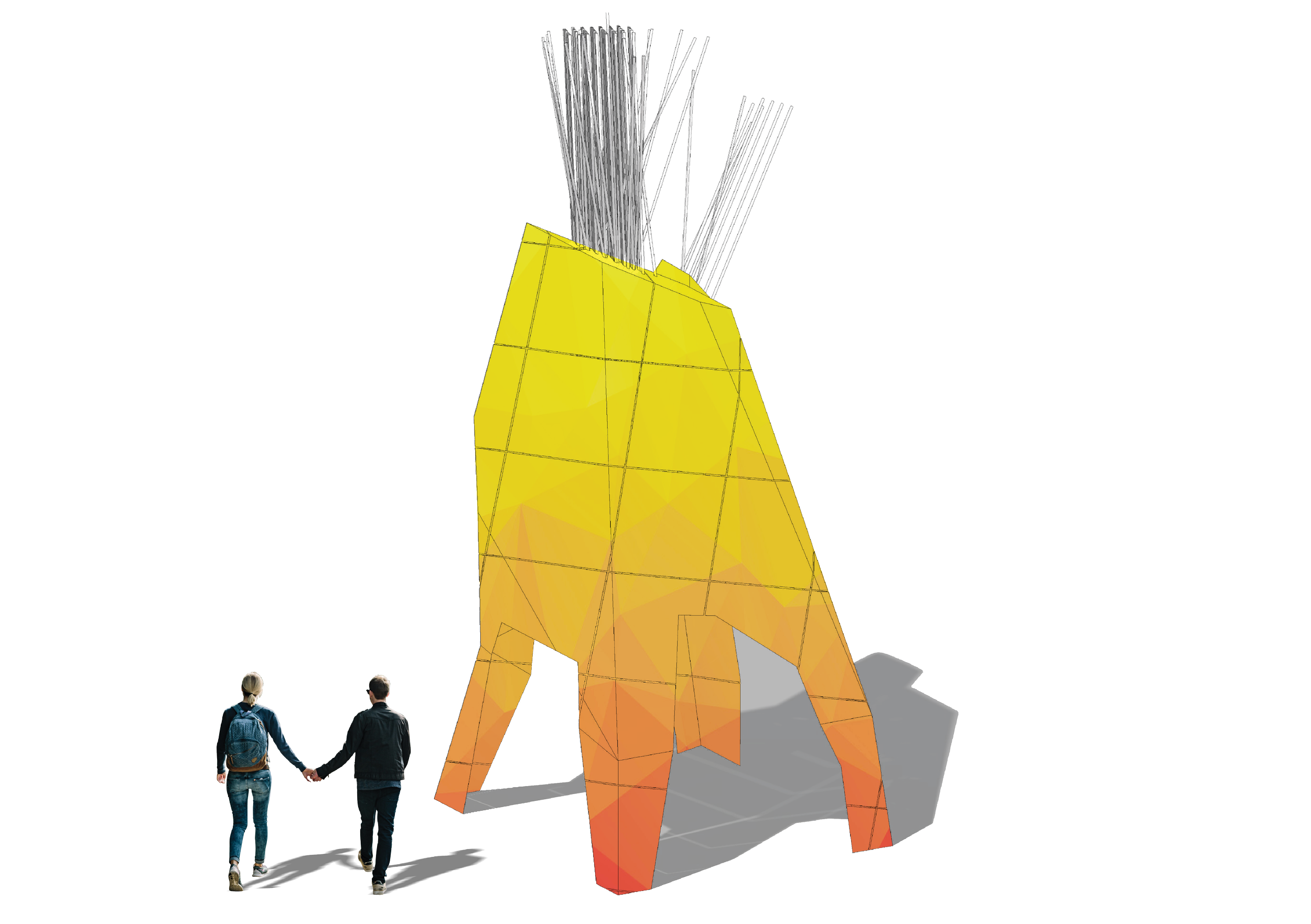 Emerald Hill Sculpture
