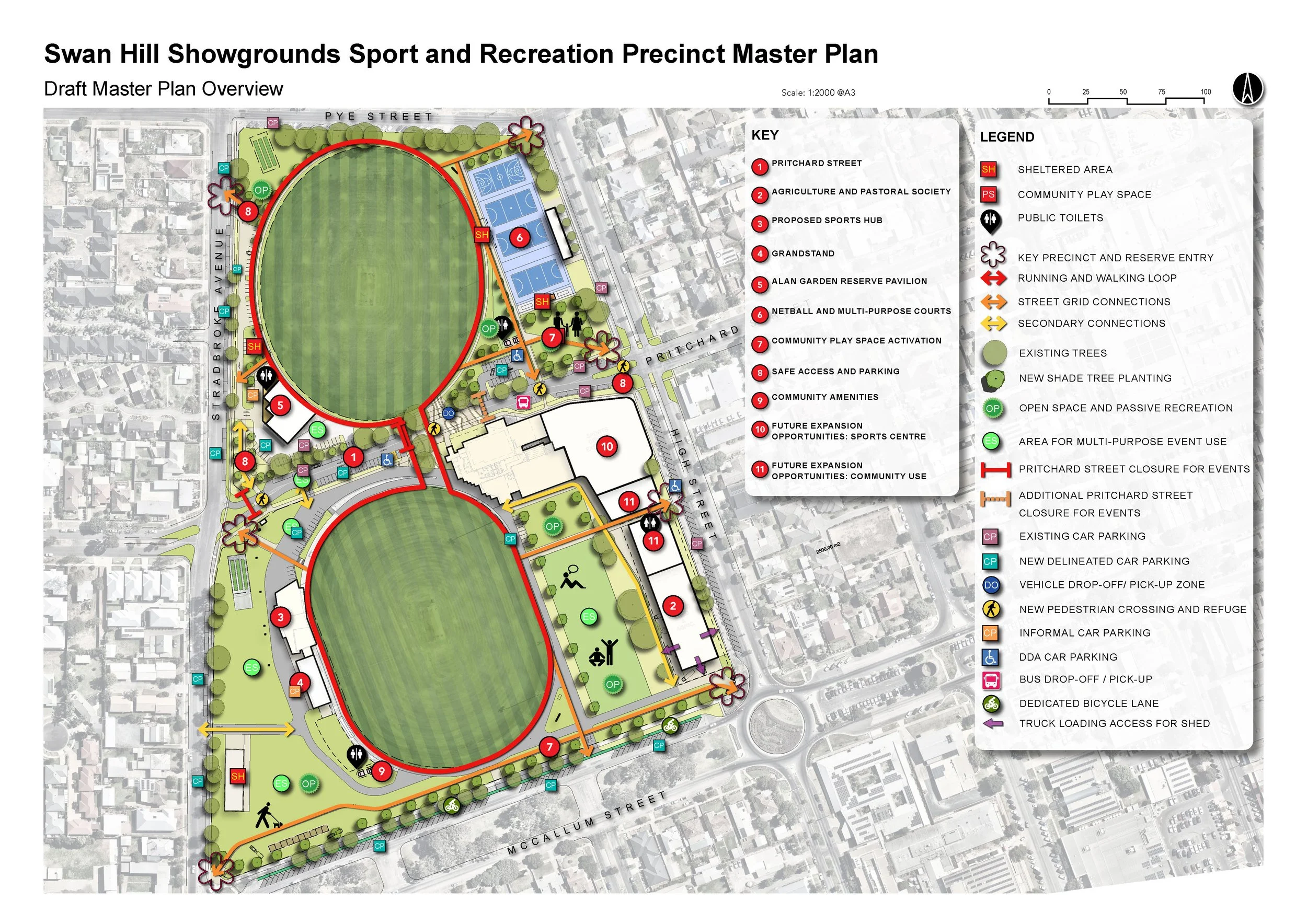 Swan Hill Showgrounds Reserve Master Plan