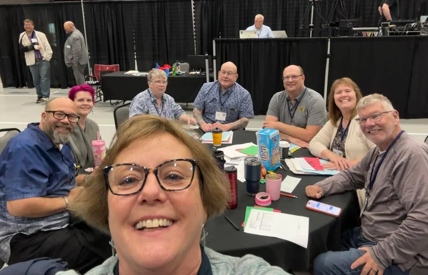 Greetings from Synod Assembly! Last day! We found out who our new Bishop is today! Sunday blessings!