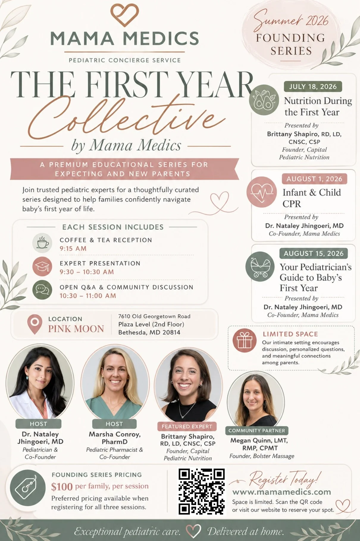 The First Year Collective: Summer 2026 Founding Series