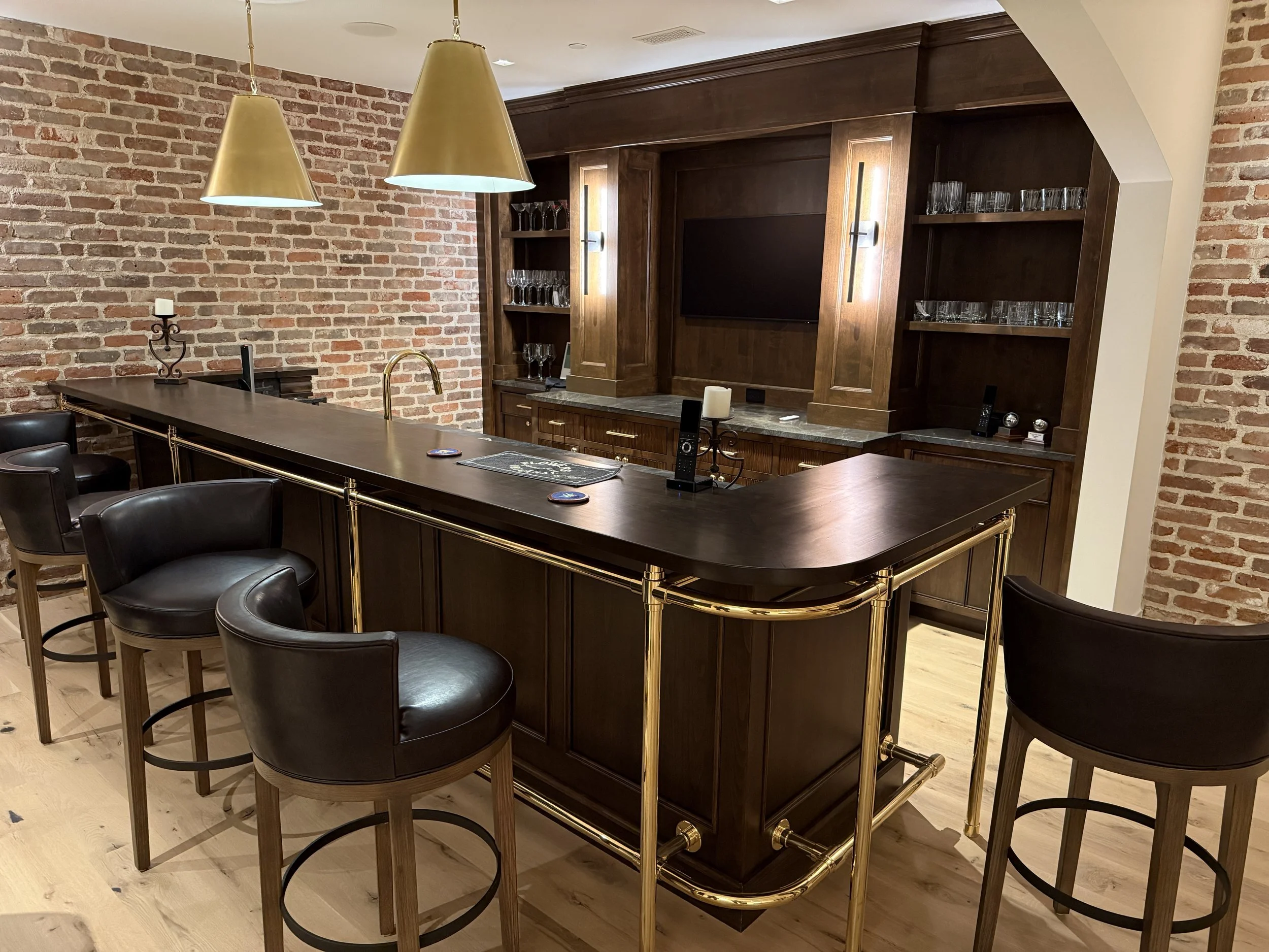 Basement Bar Hardware