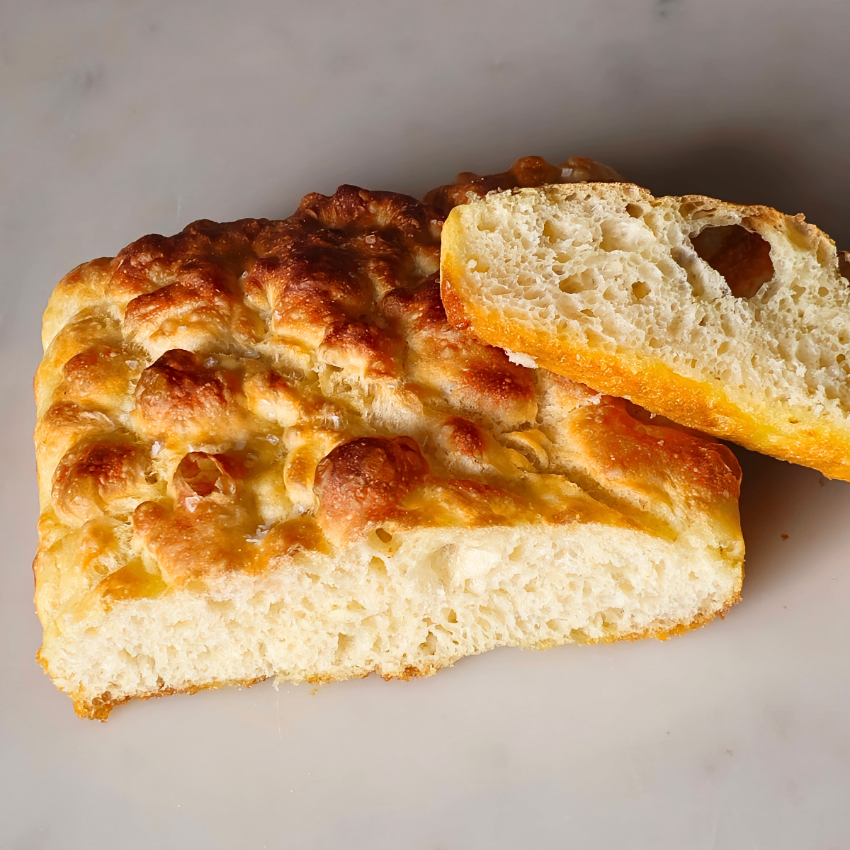 Focaccia with Sea Salt