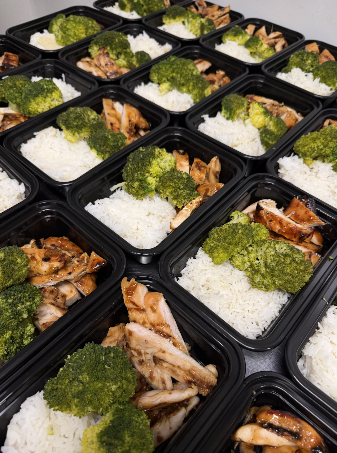 10 Meals (Chicken, Rice, Broccoli)