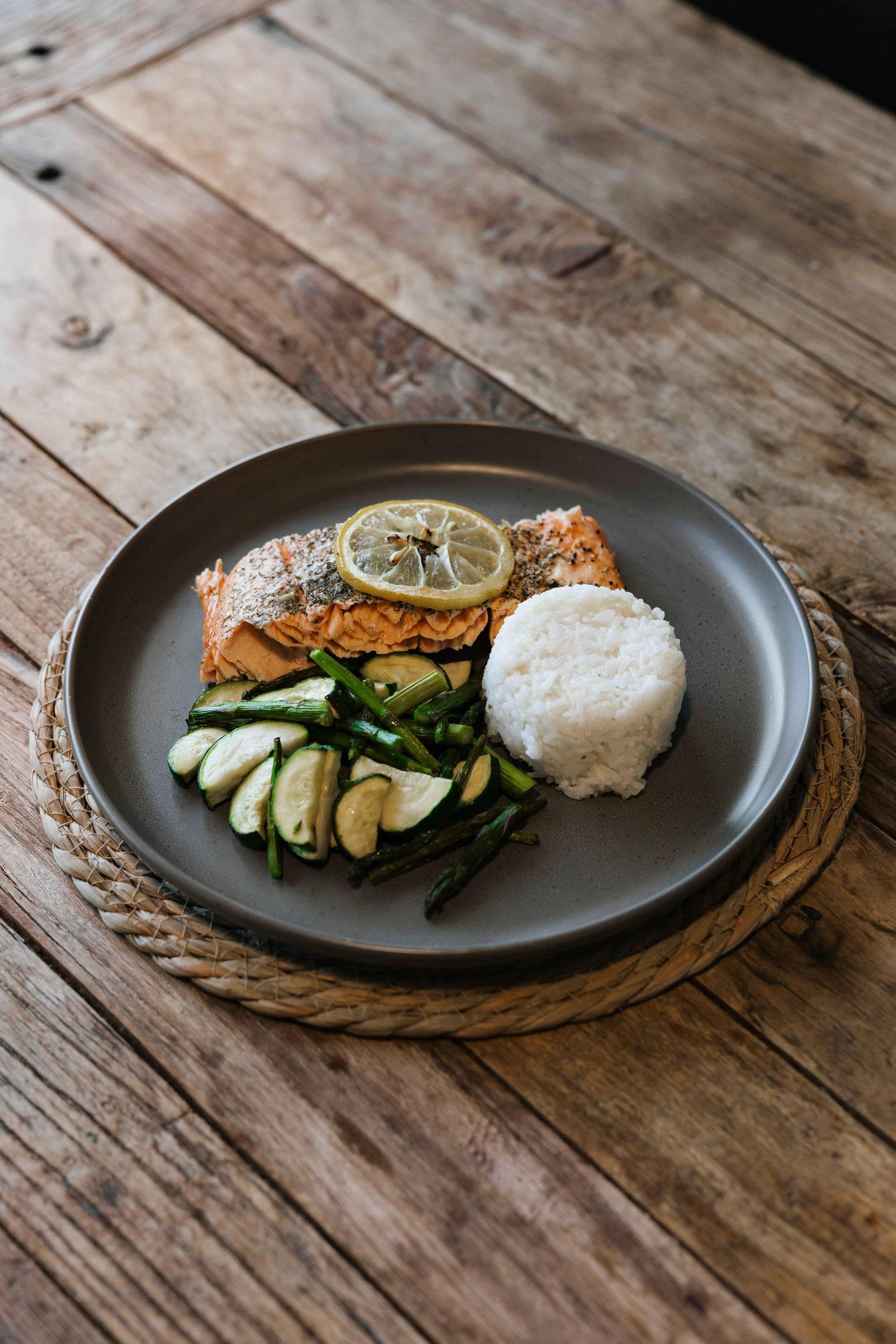 Zesty Salmon Plate