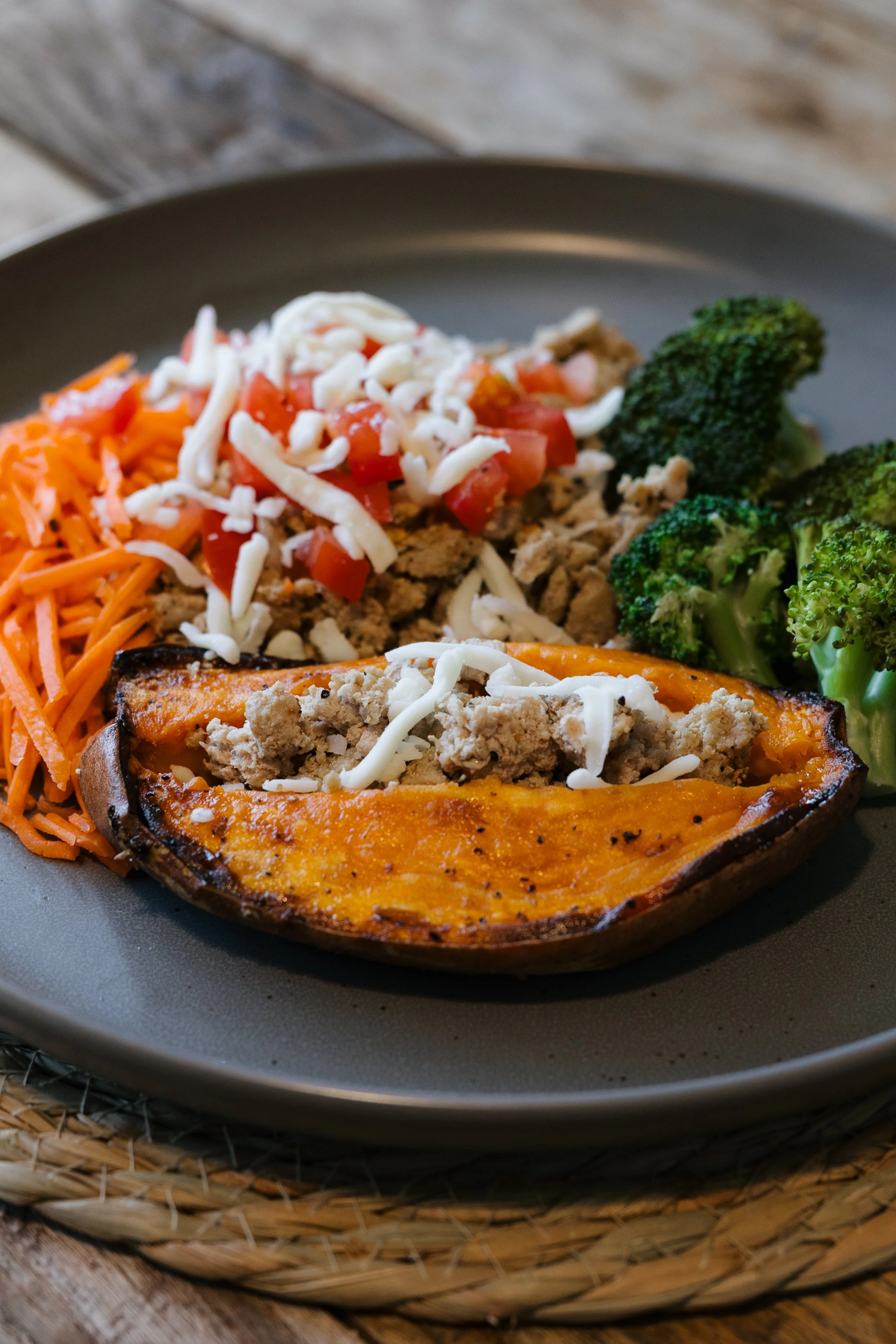 Stuffed Sweet Potato