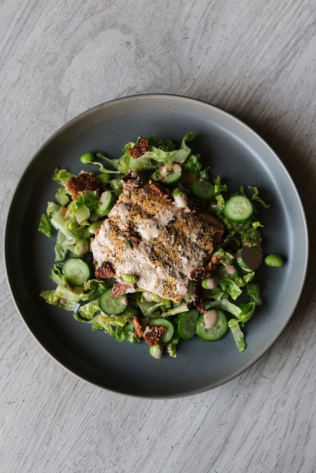 Crispy Salmon Bowl