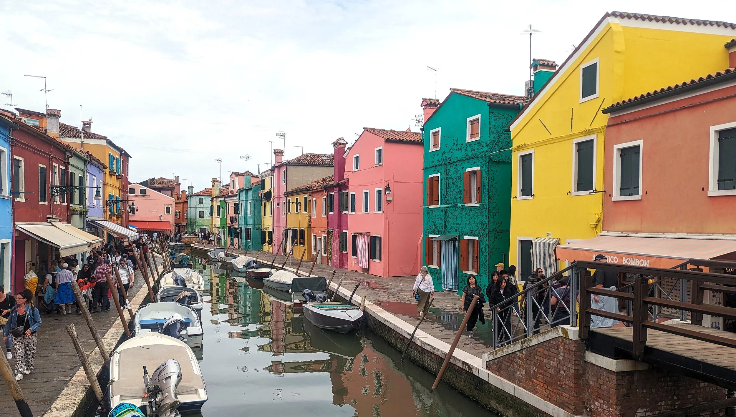 Colorful houses of Burano