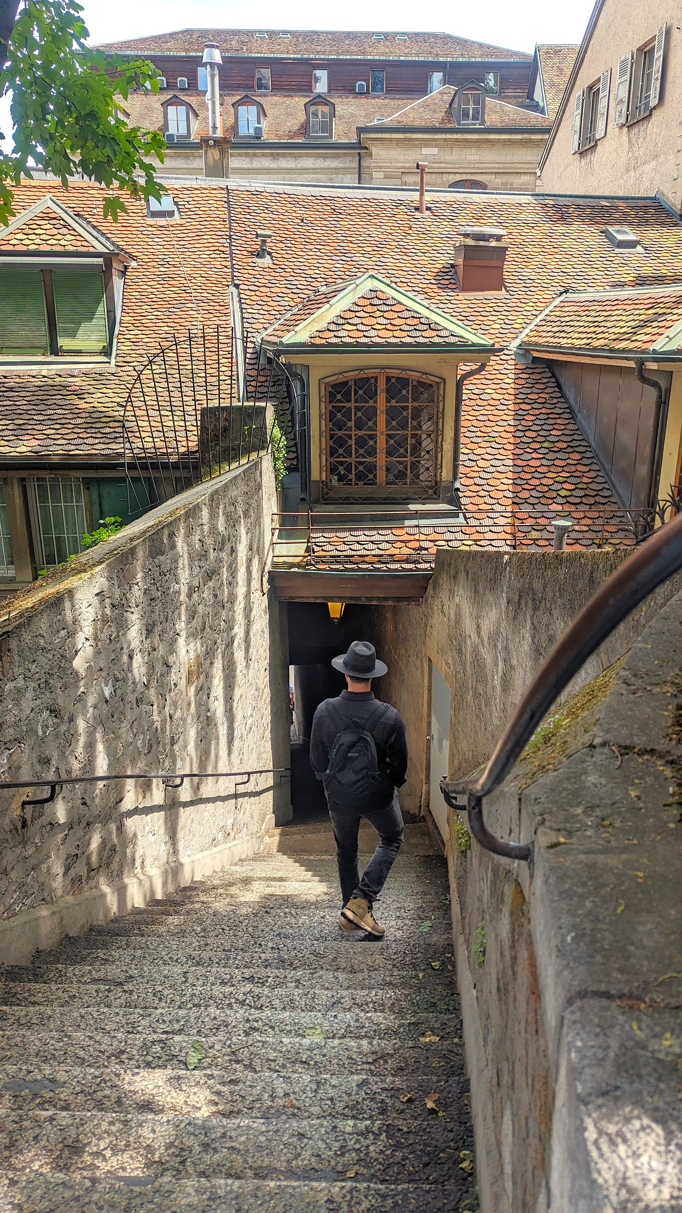 Secret passageway in Geneva