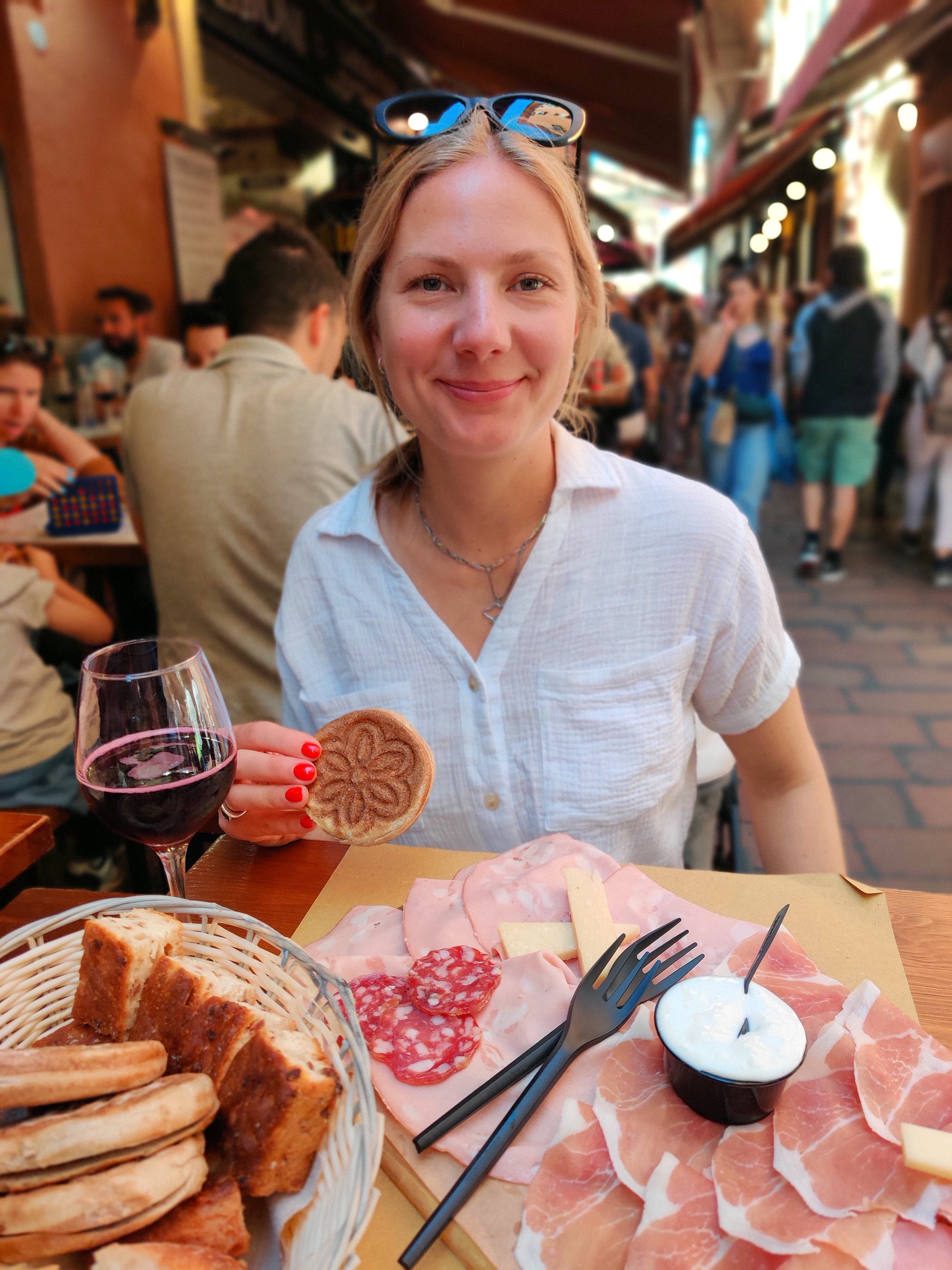 Lunch in Quadrilatero