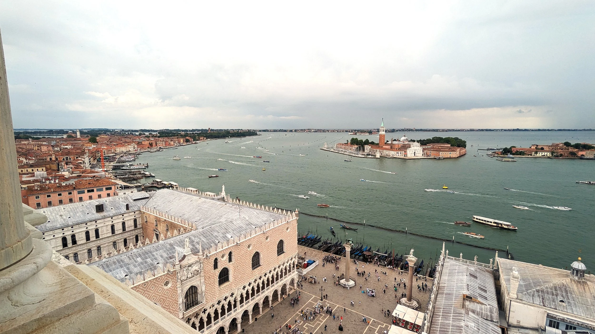 Venice view from the Campanile