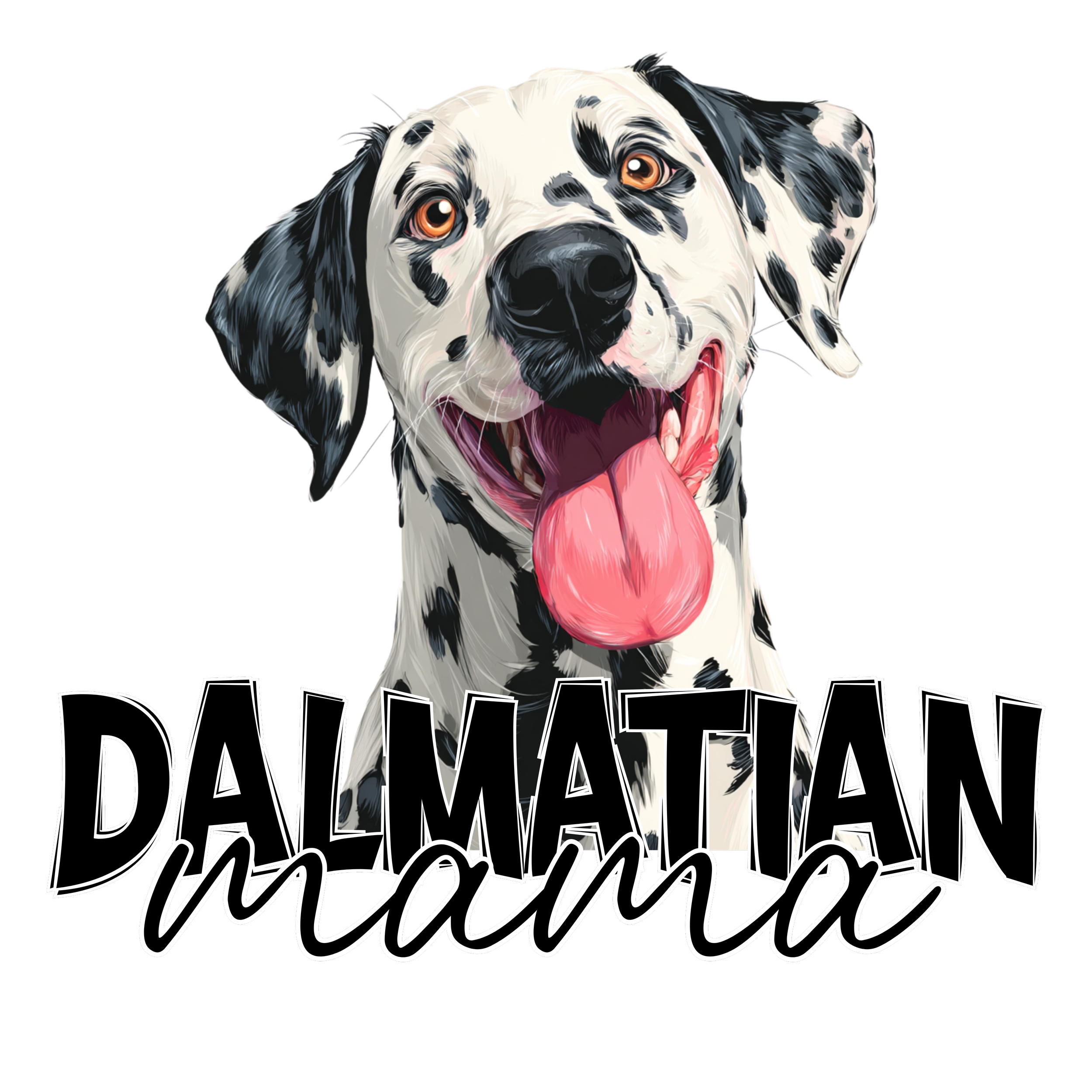 Dalmatian mama