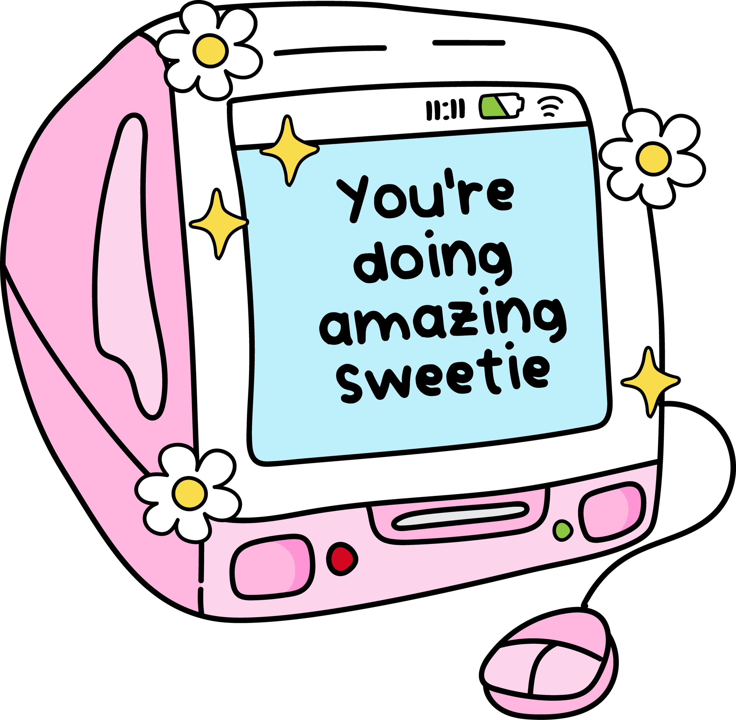 You’re doing amazing sweetie