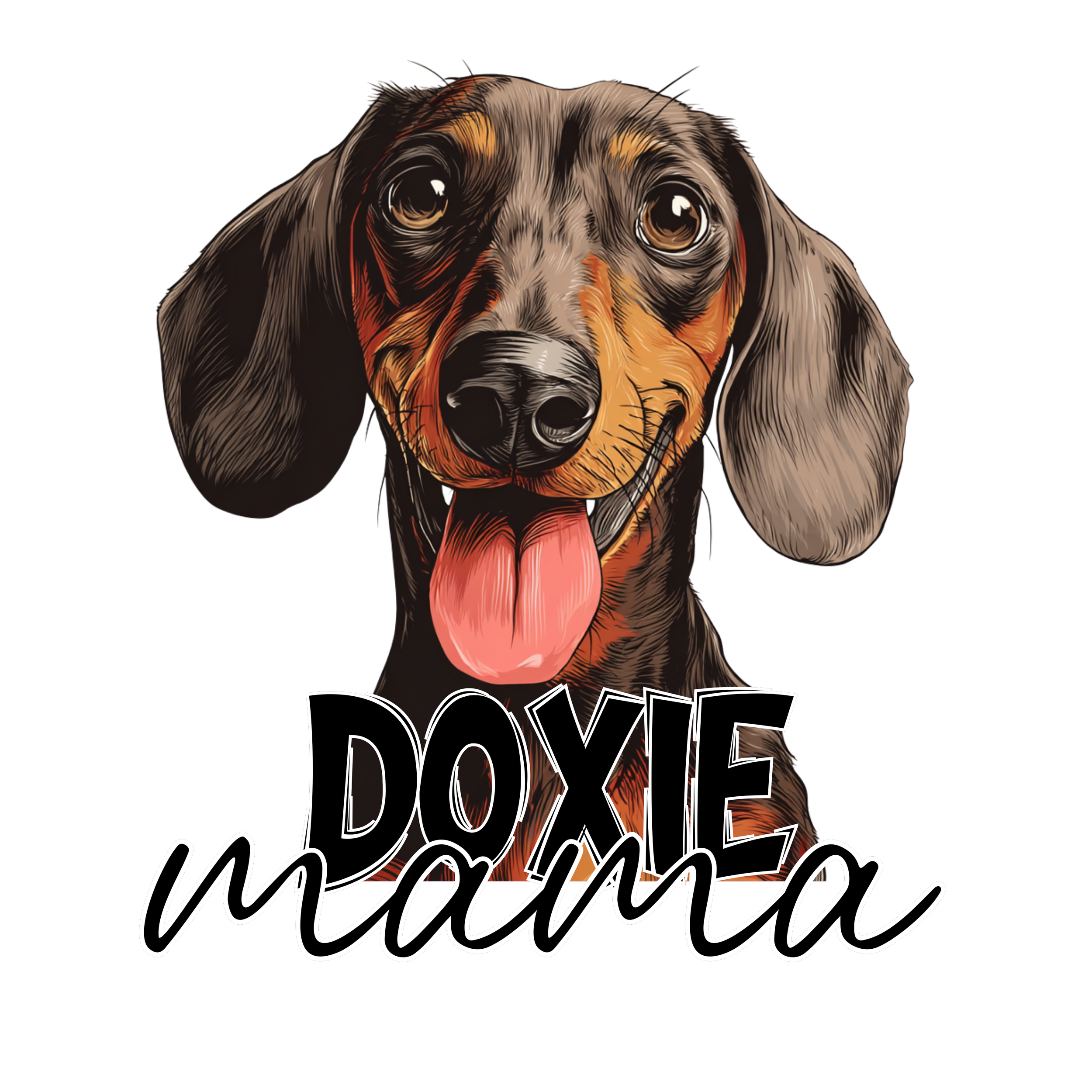 Brown Doxie mama