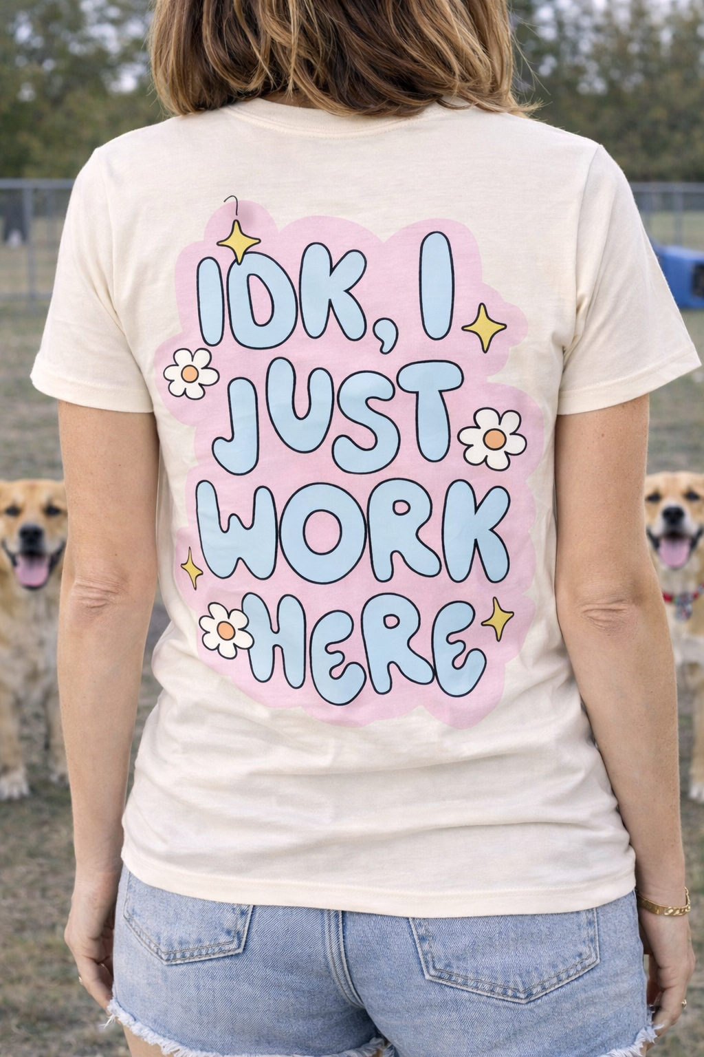 Idk I just work here