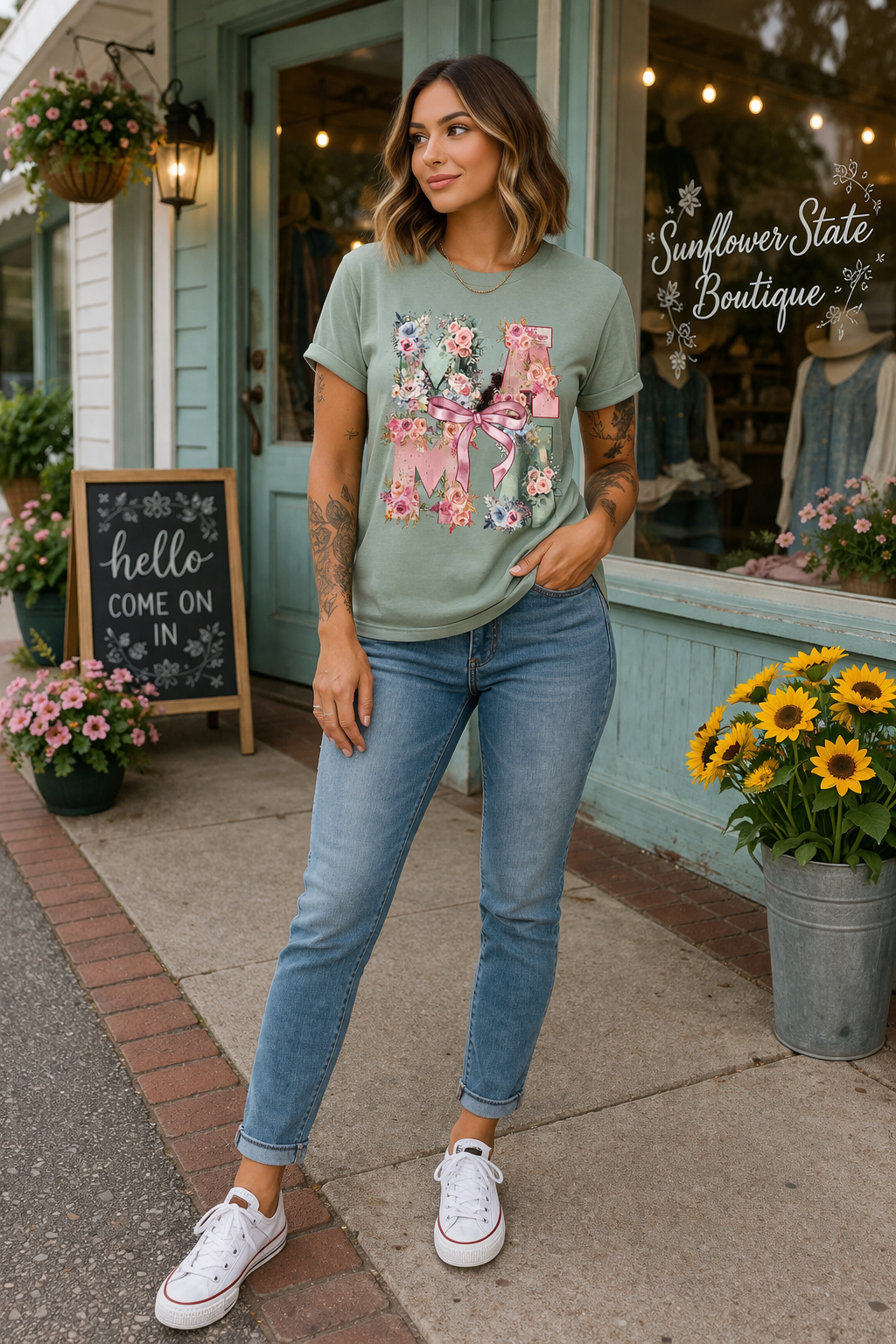 Classic floral mama