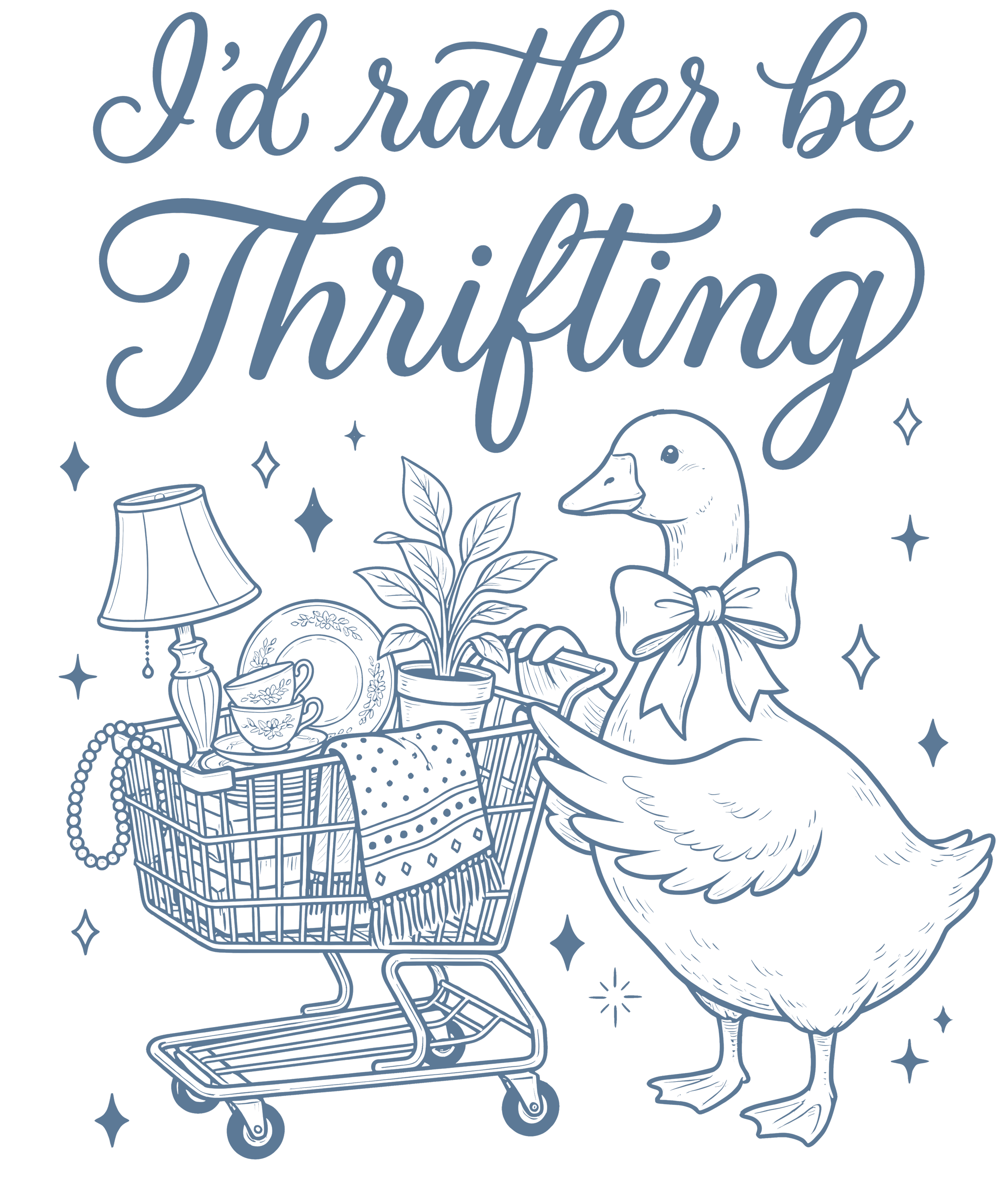 I’d rather be thrifting goose