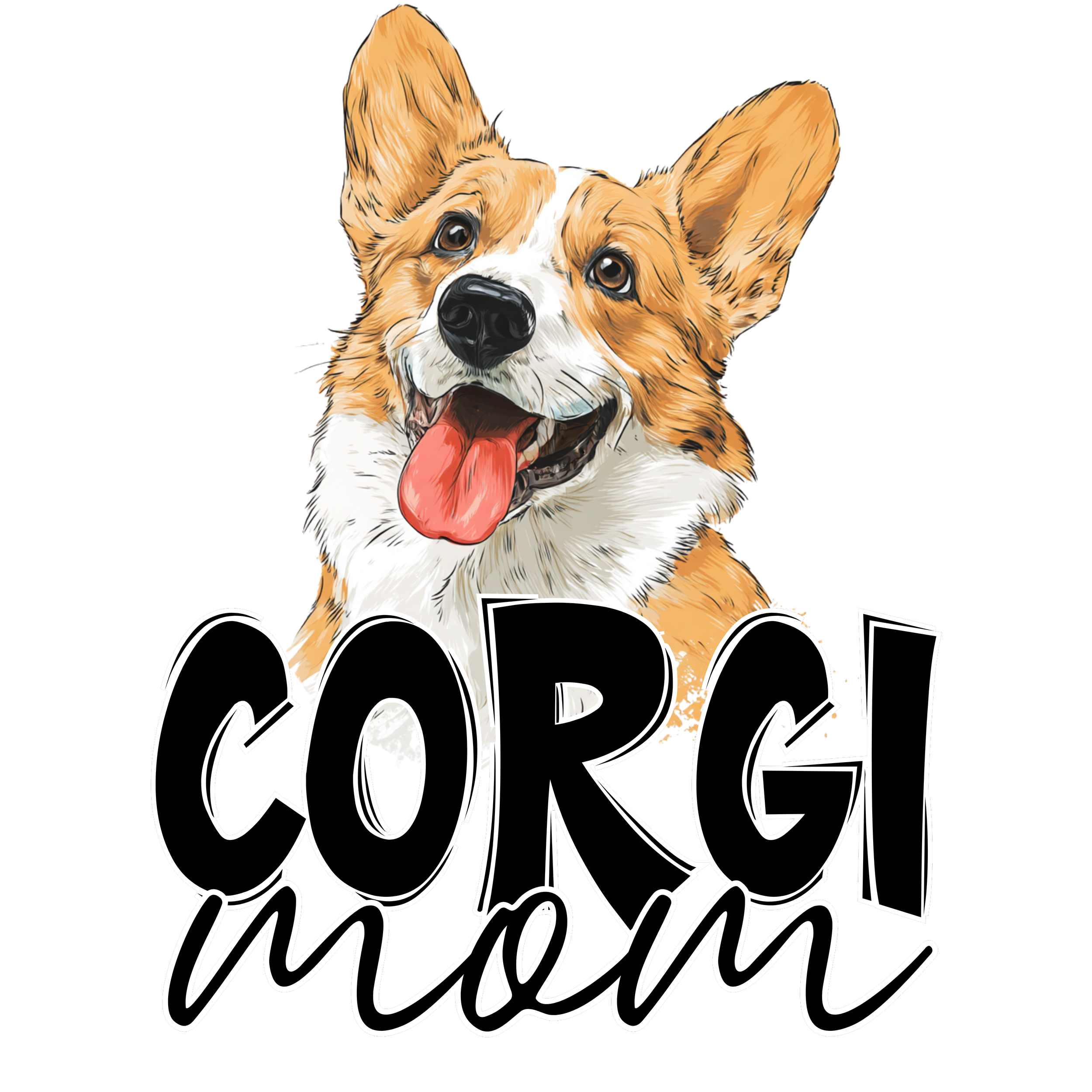 Corgi mama