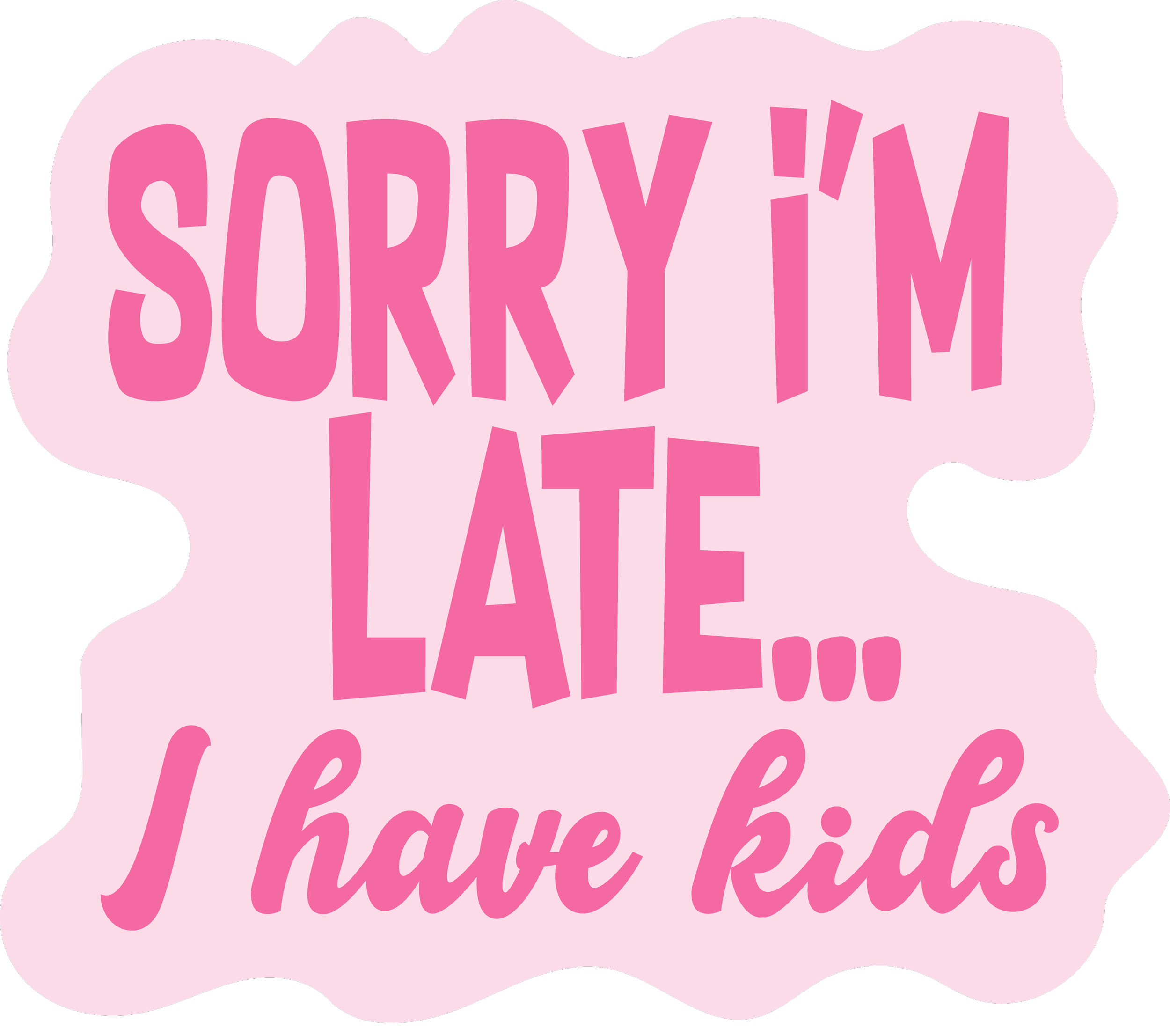 Sorry I’m late…