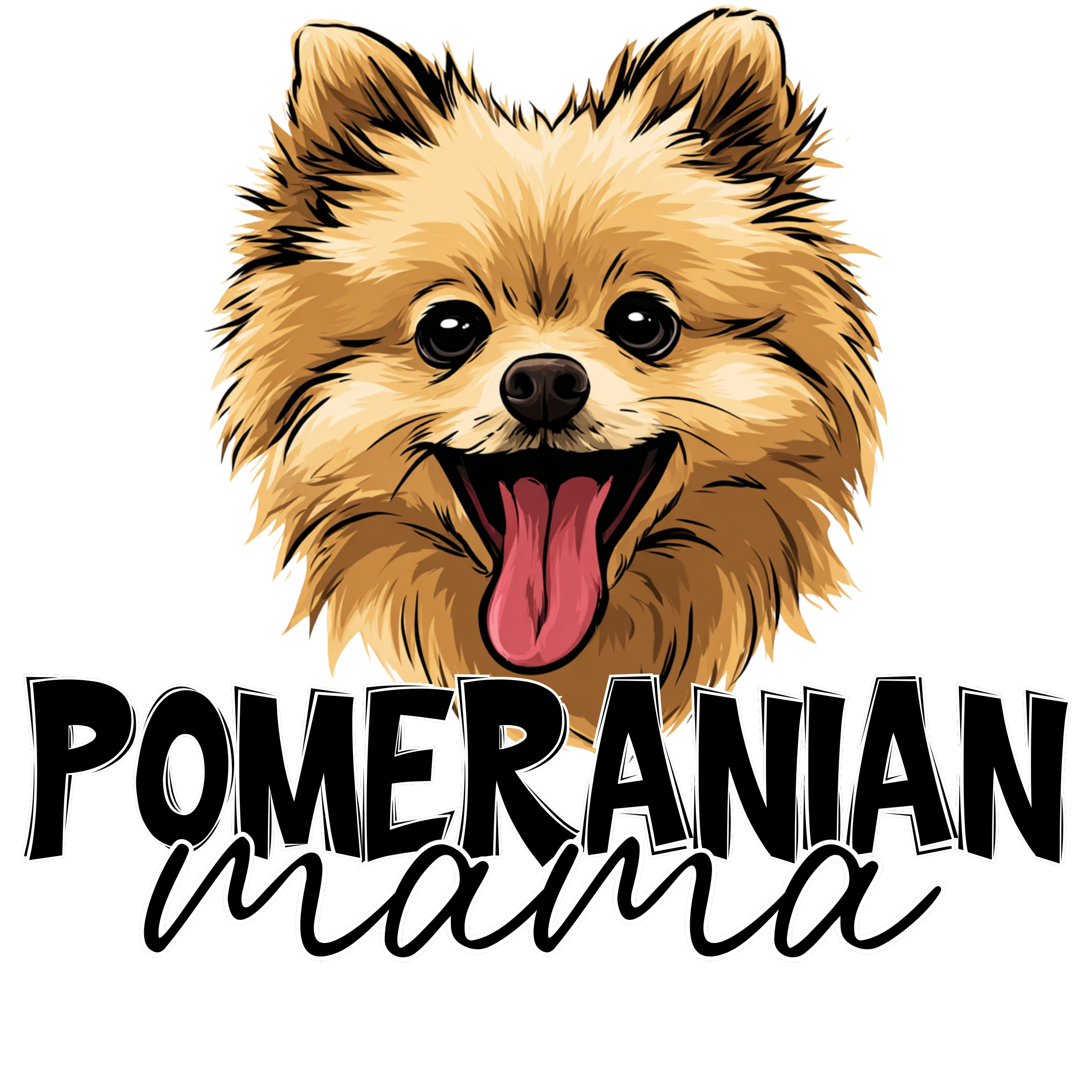 Pomeranian mama