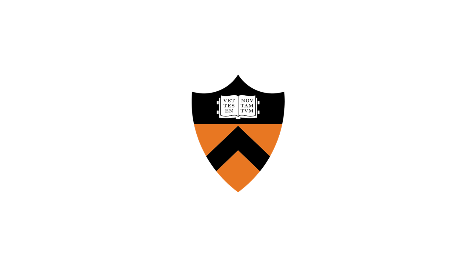 A stylized logo featuring a black lion's head with orange accents, an open book at the top, and a geometric orange arrow below.