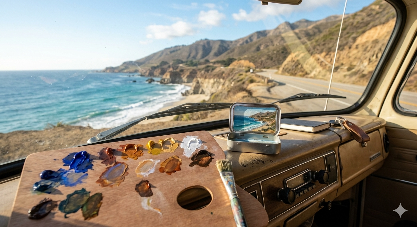 COMING SOON: Paintings from the Road (The Van Fund Series)