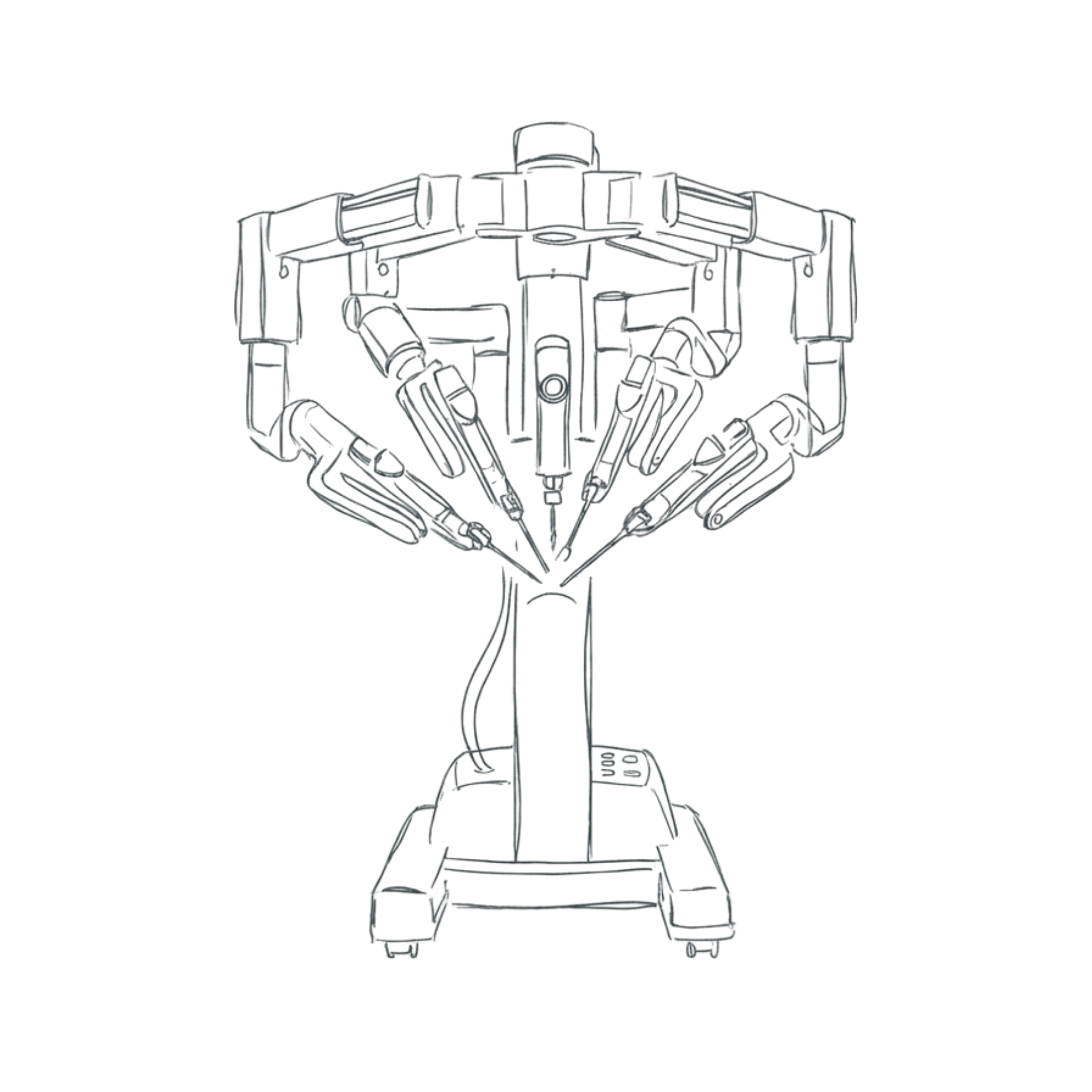 Wireframe illustration of a diamond on a stand.