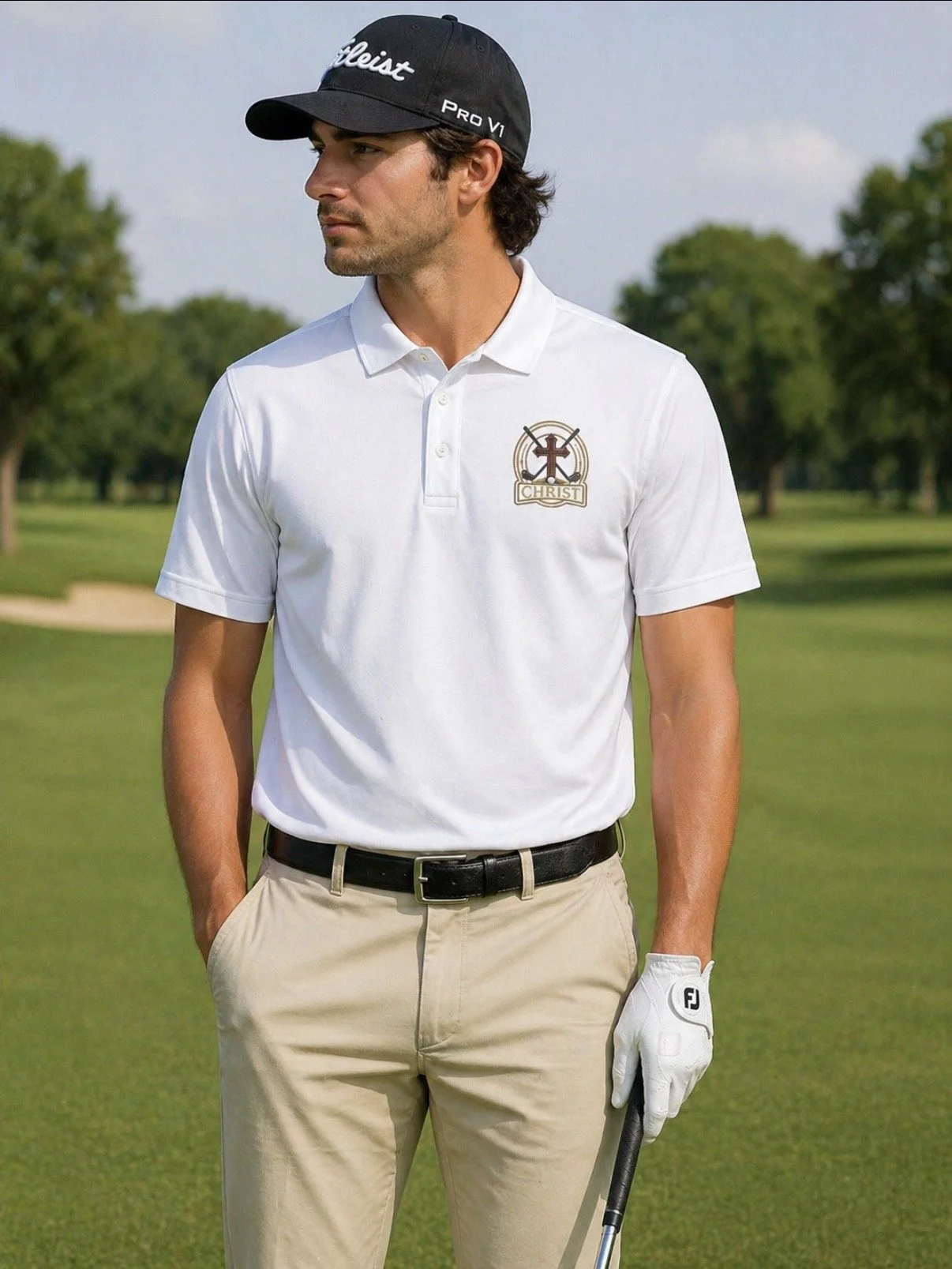 Classic Christ golf Polo