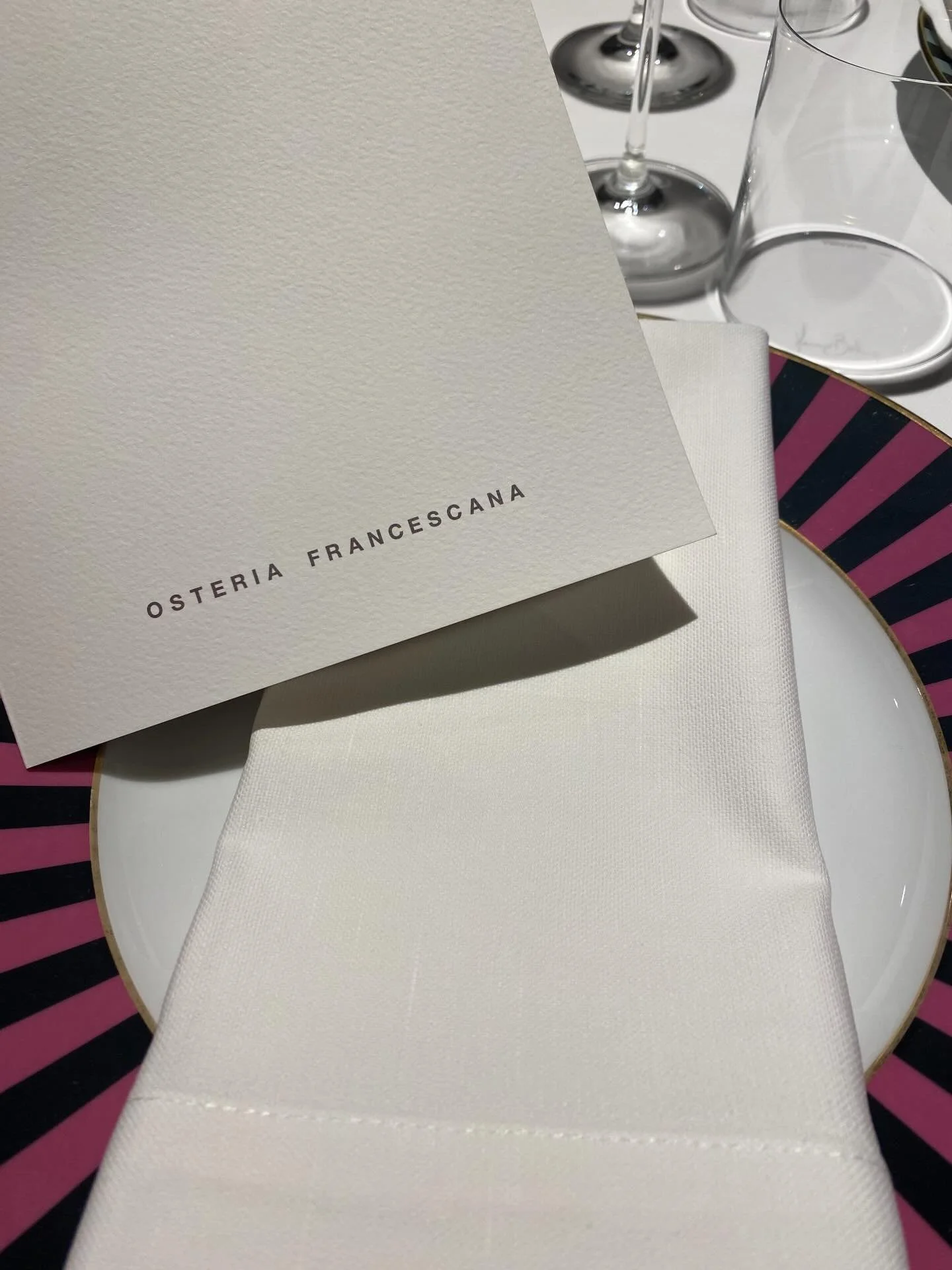 OSTERIA FRANCESCANA - an unforgettable experience. 
If you&rsquo;re a foodie, Emilia Romagna is the region for you!  @restaurant_osteria_francescana is in Modena and has 3 Michelin Stars 🌟 (which means it&rsquo;s classed as &ldquo;exceptional cuisin