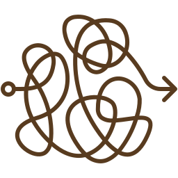 Line squiggle icon