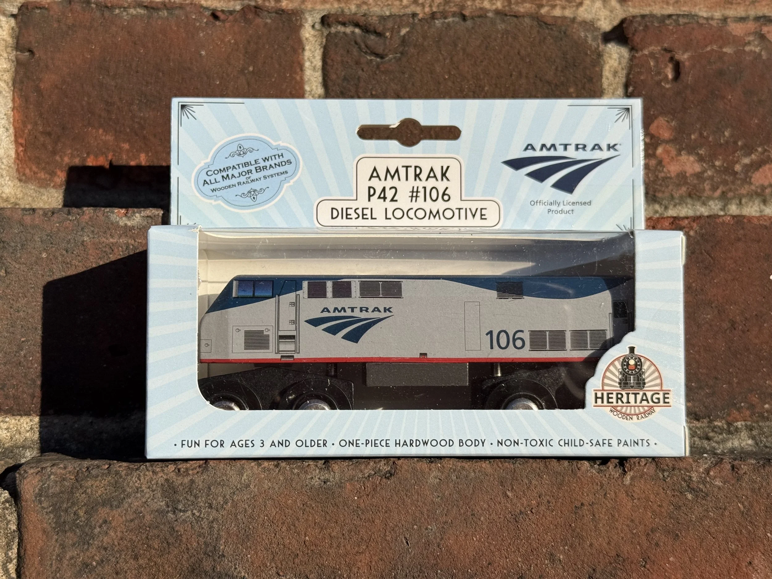 Amtrak Wooden P42 106 Locomotive