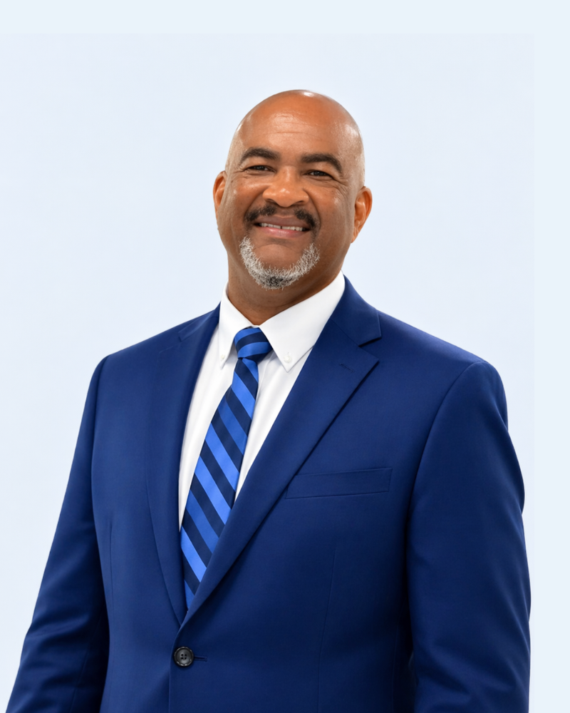 Professional portrait of an Up Giving Village Veteran Advocate.