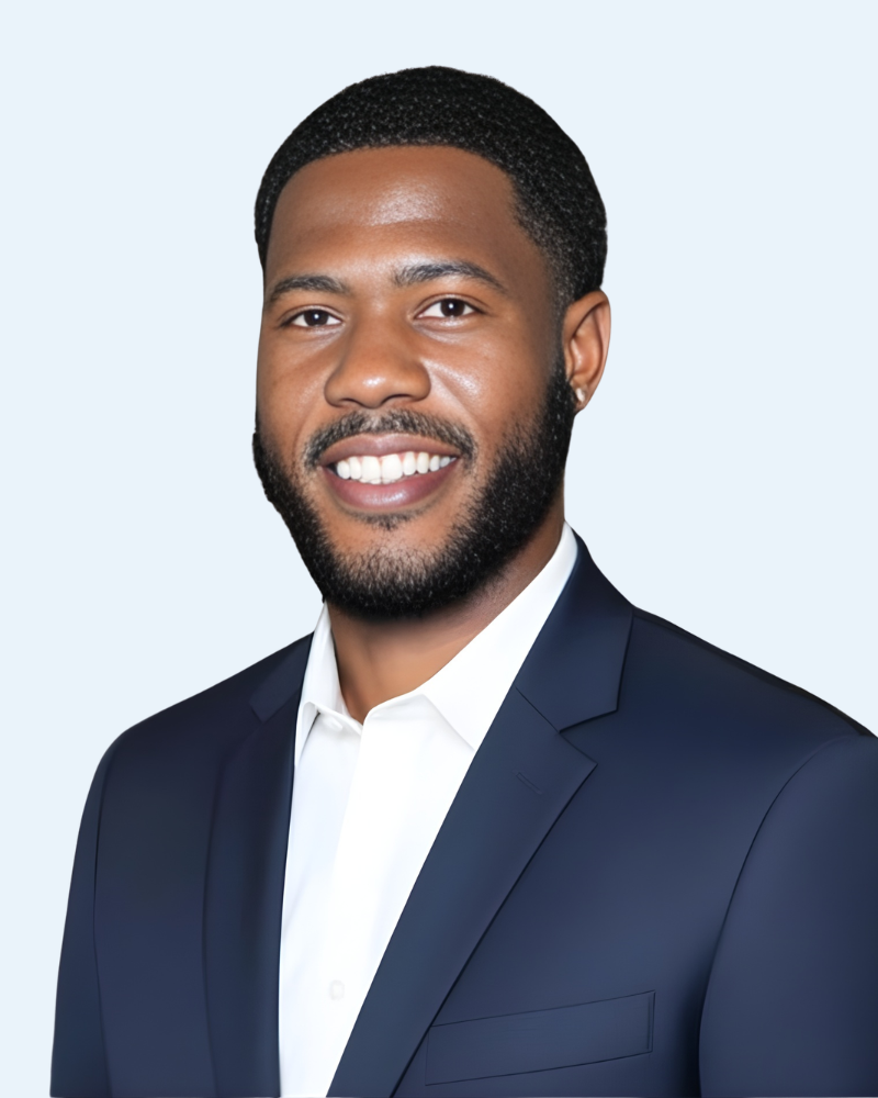 Professional portrait of an Up Giving Village Vice President.