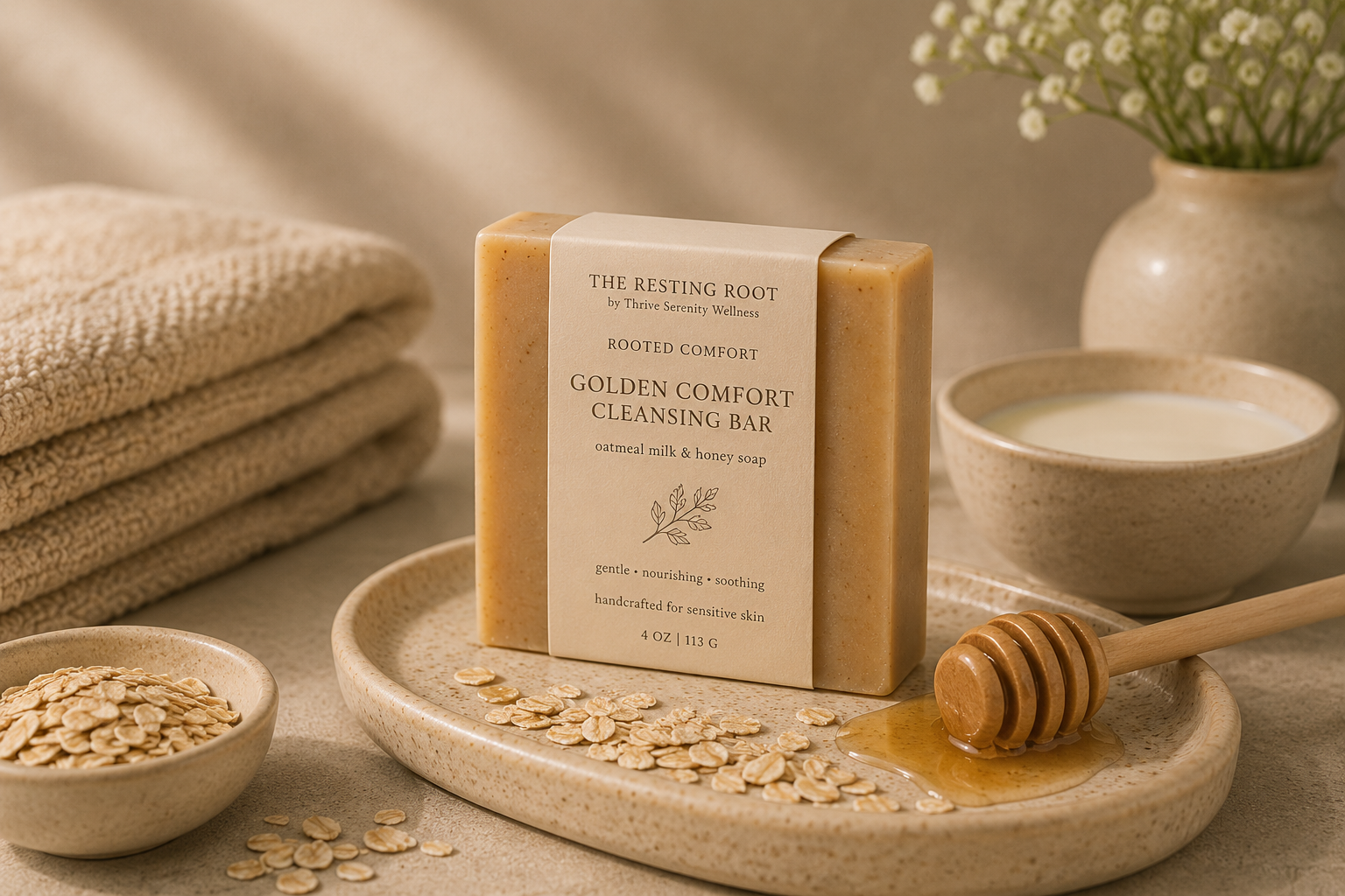 Golden Comfort Cleansing Bar