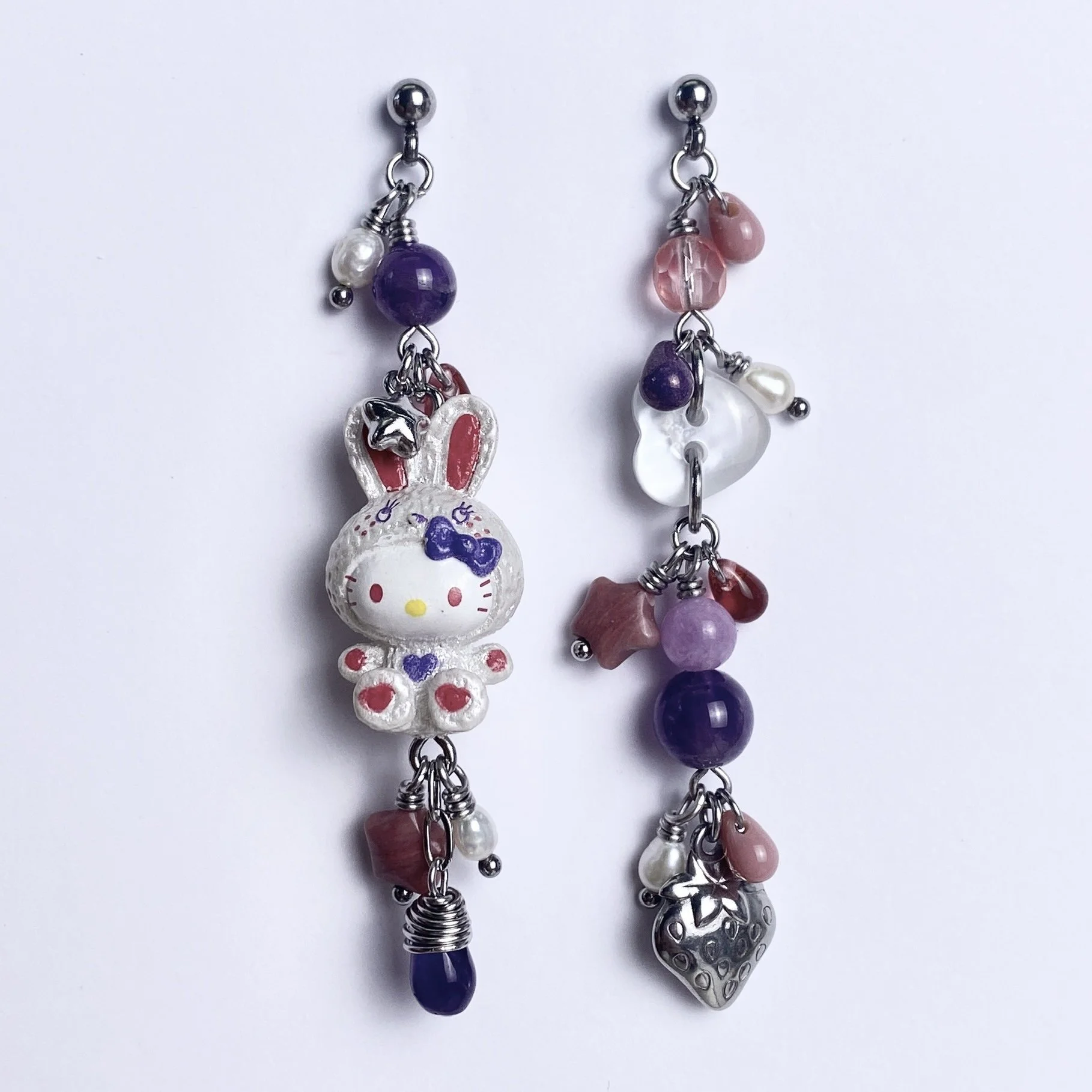 Bunny Kitty Studs