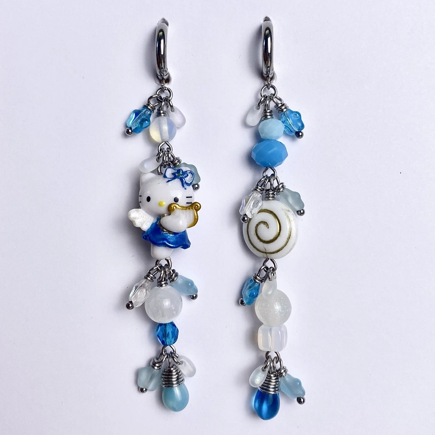 Angel Kitty Hoops