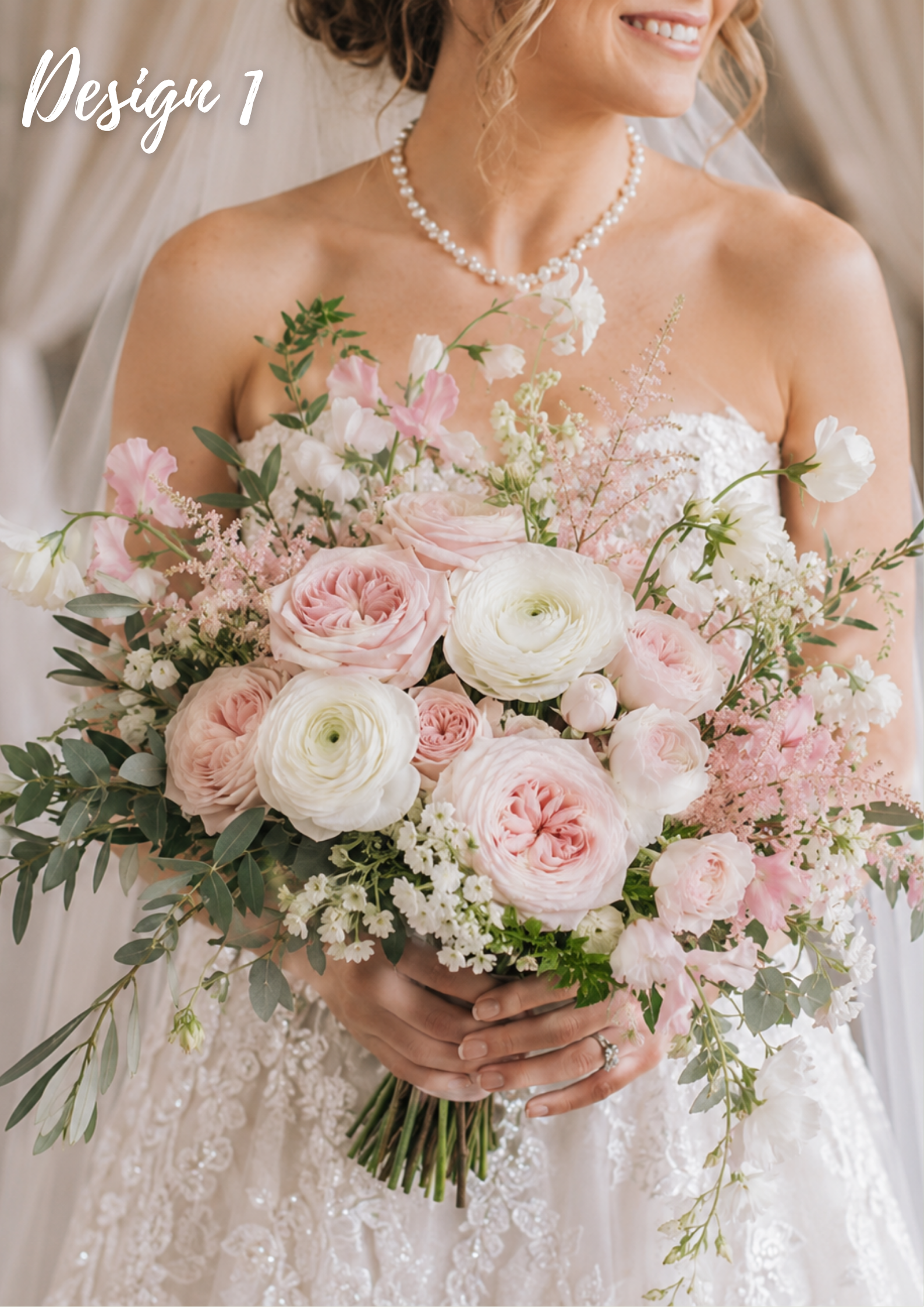 Blush Garden Romance Bridal Bouquet