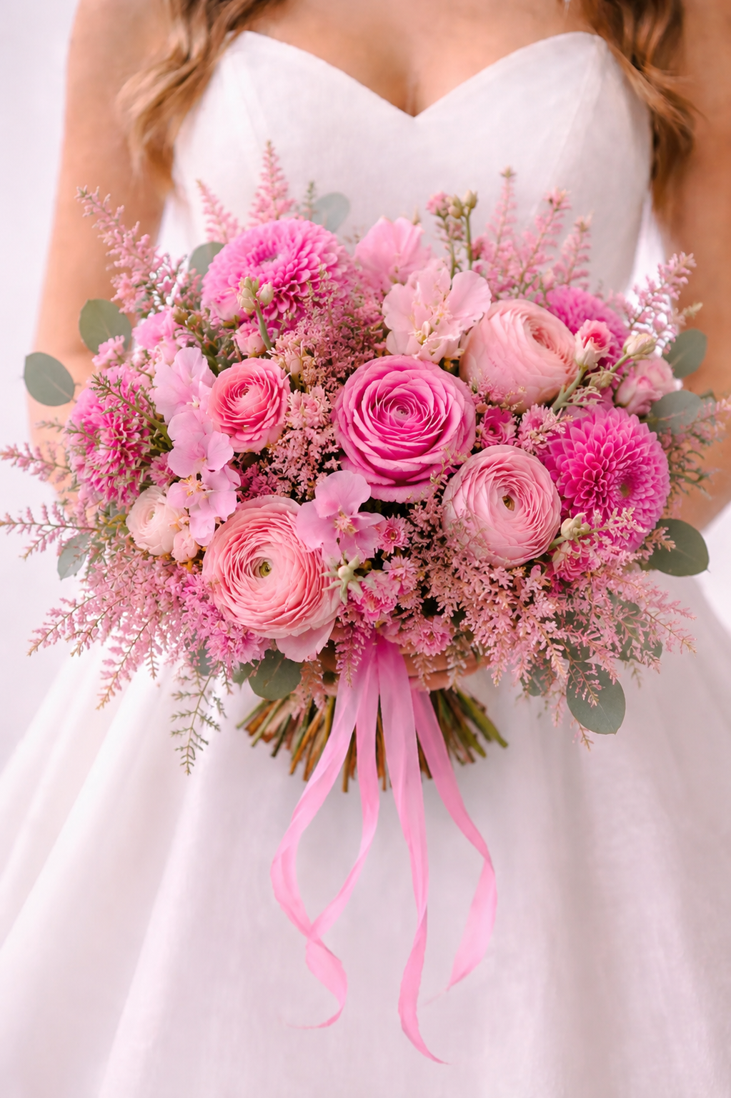 Pink Eclat Bridal Bouquet