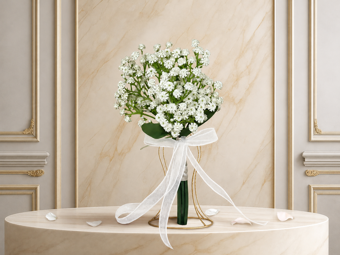 Natural Beauty Flower Girl's Bouquet