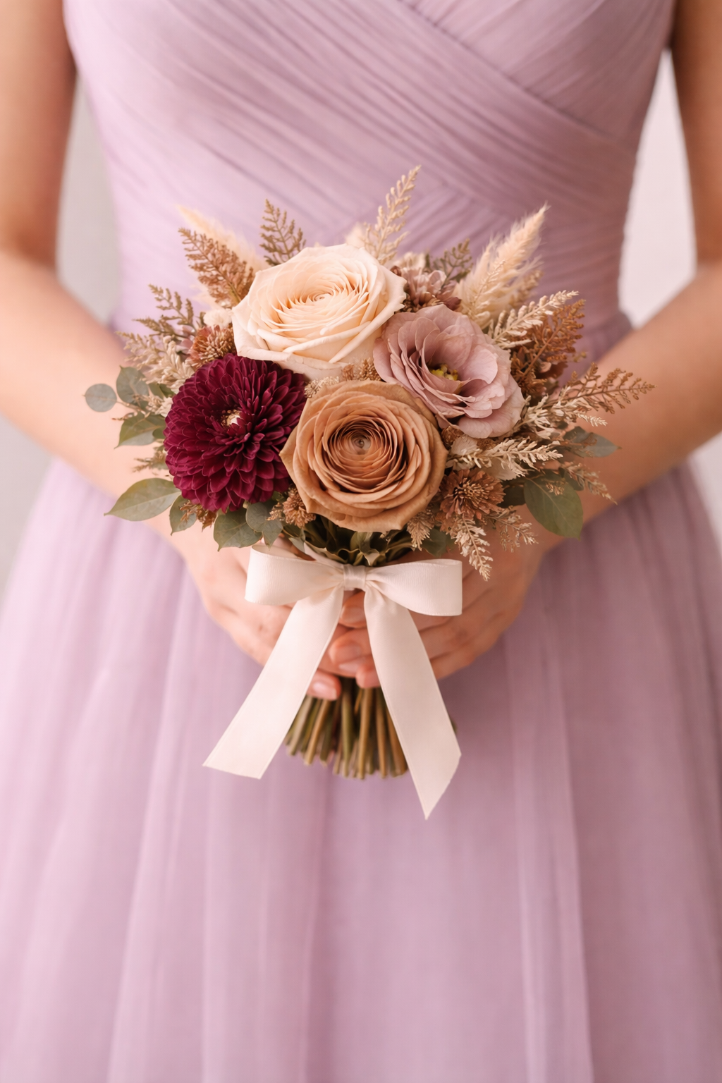 Coffee and Wine Bridesmaid Boquet
